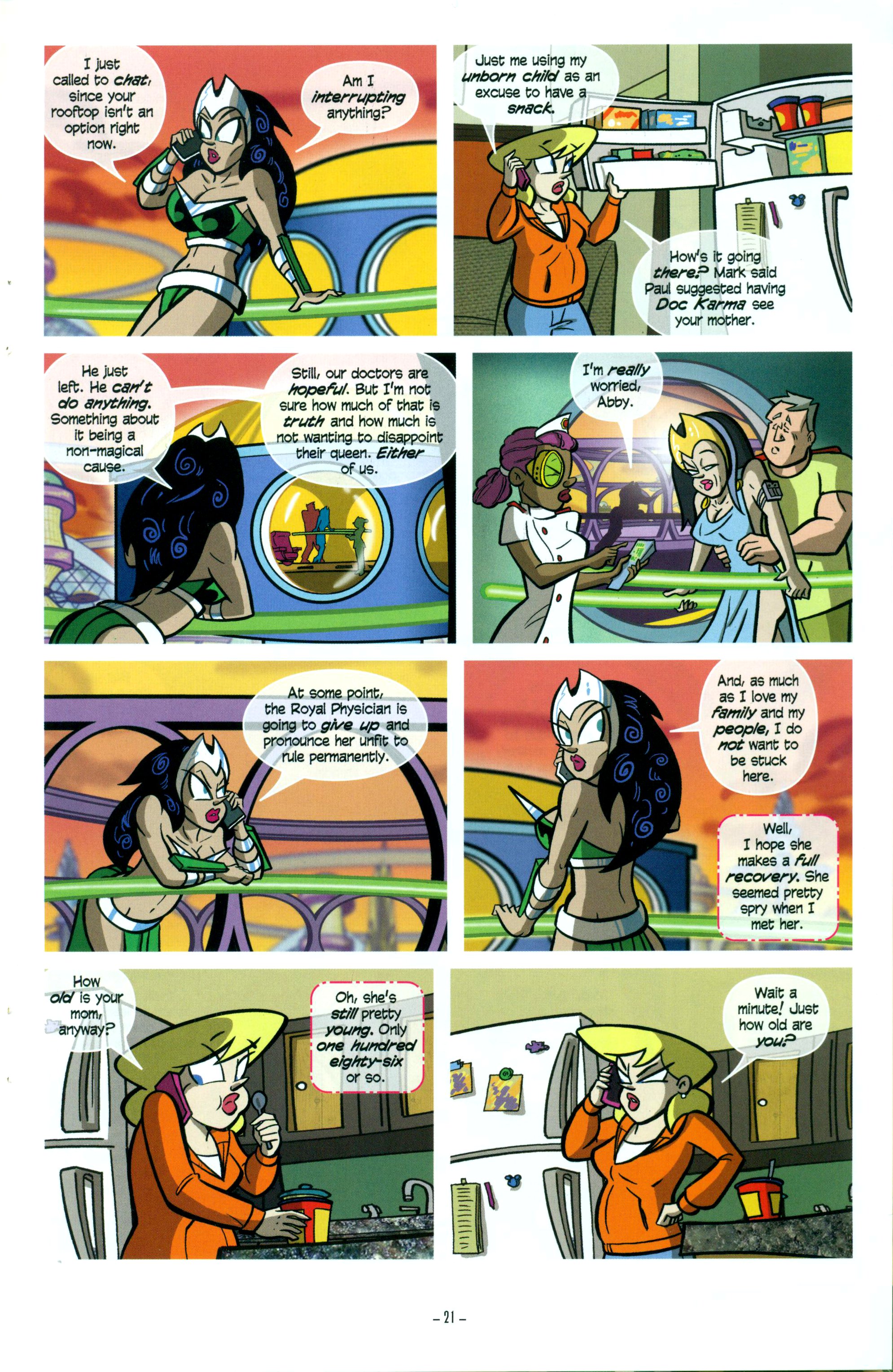 Read online Love and Capes: What to Expect comic -  Issue #4 - 23