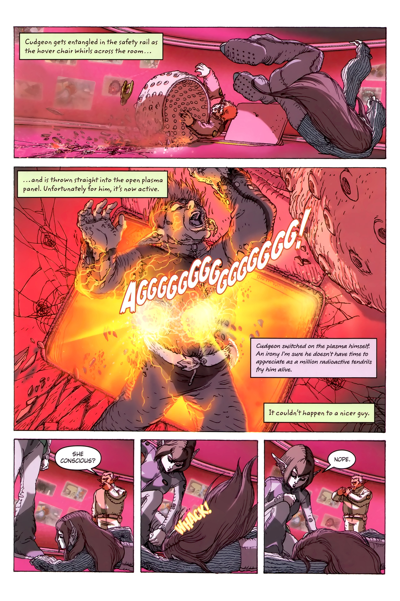 Read online Artemis Fowl: The Arctic Incident comic -  Issue # TPB - 118