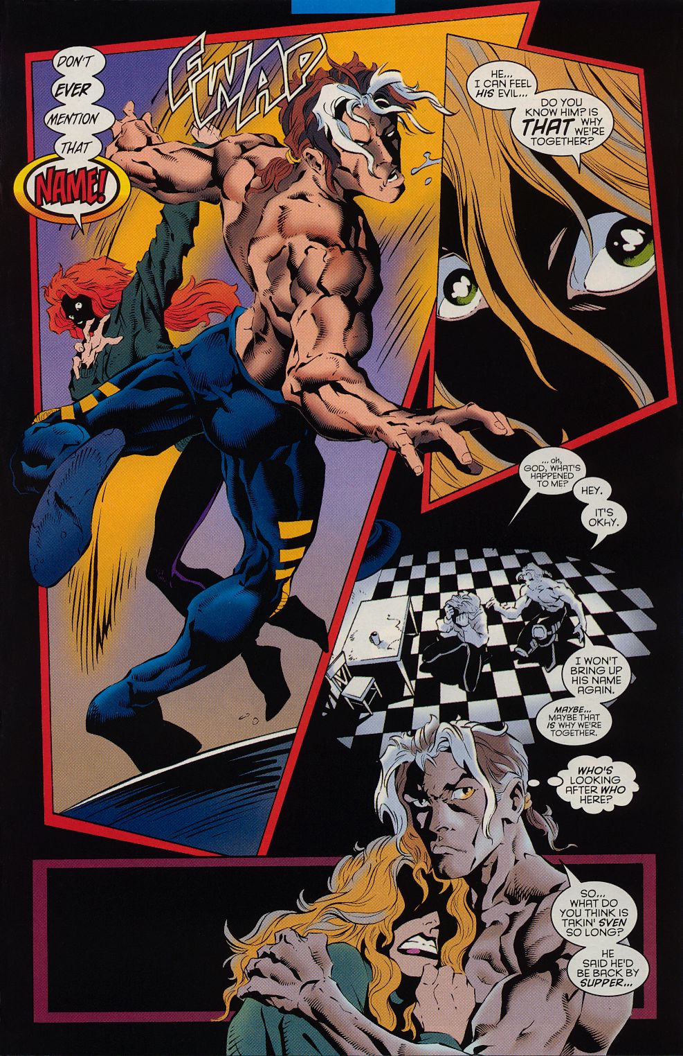 Read online X-Man comic -  Issue #6 - 9