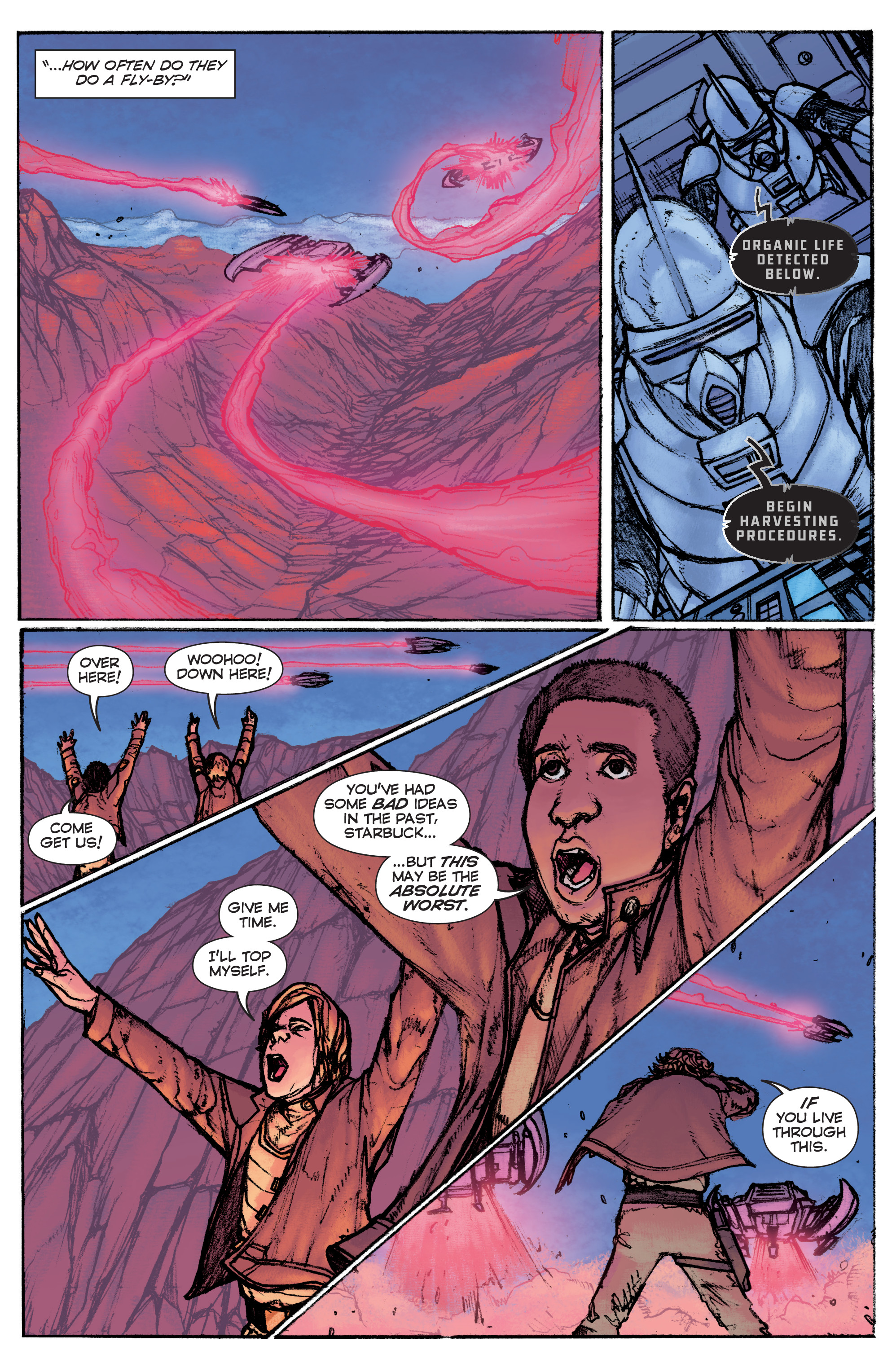 Read online Classic Battlestar Galactica (2016) comic -  Issue #3 - 10