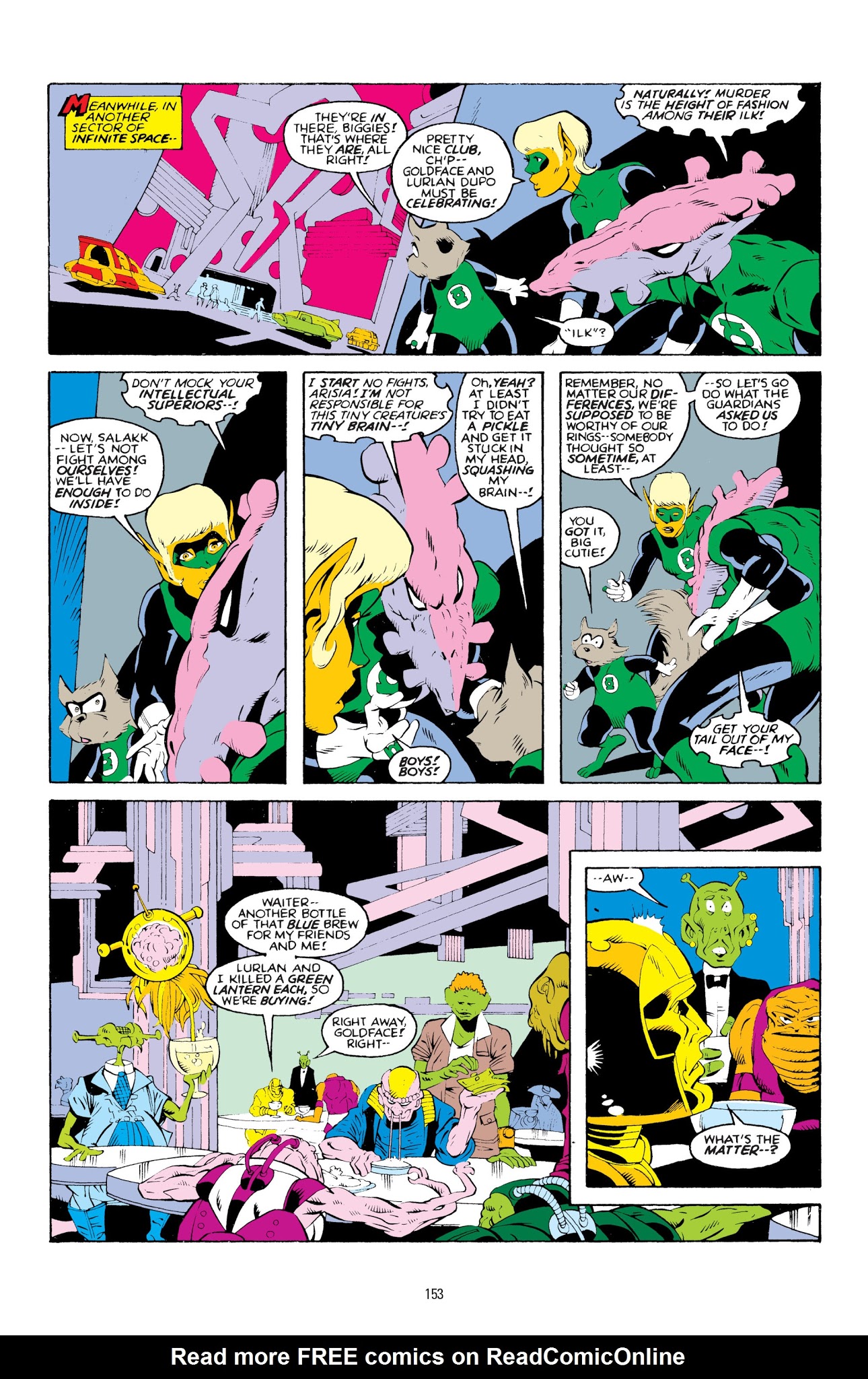 Read online Green Lantern: Sector 2814 comic -  Issue # TPB 3 - 153