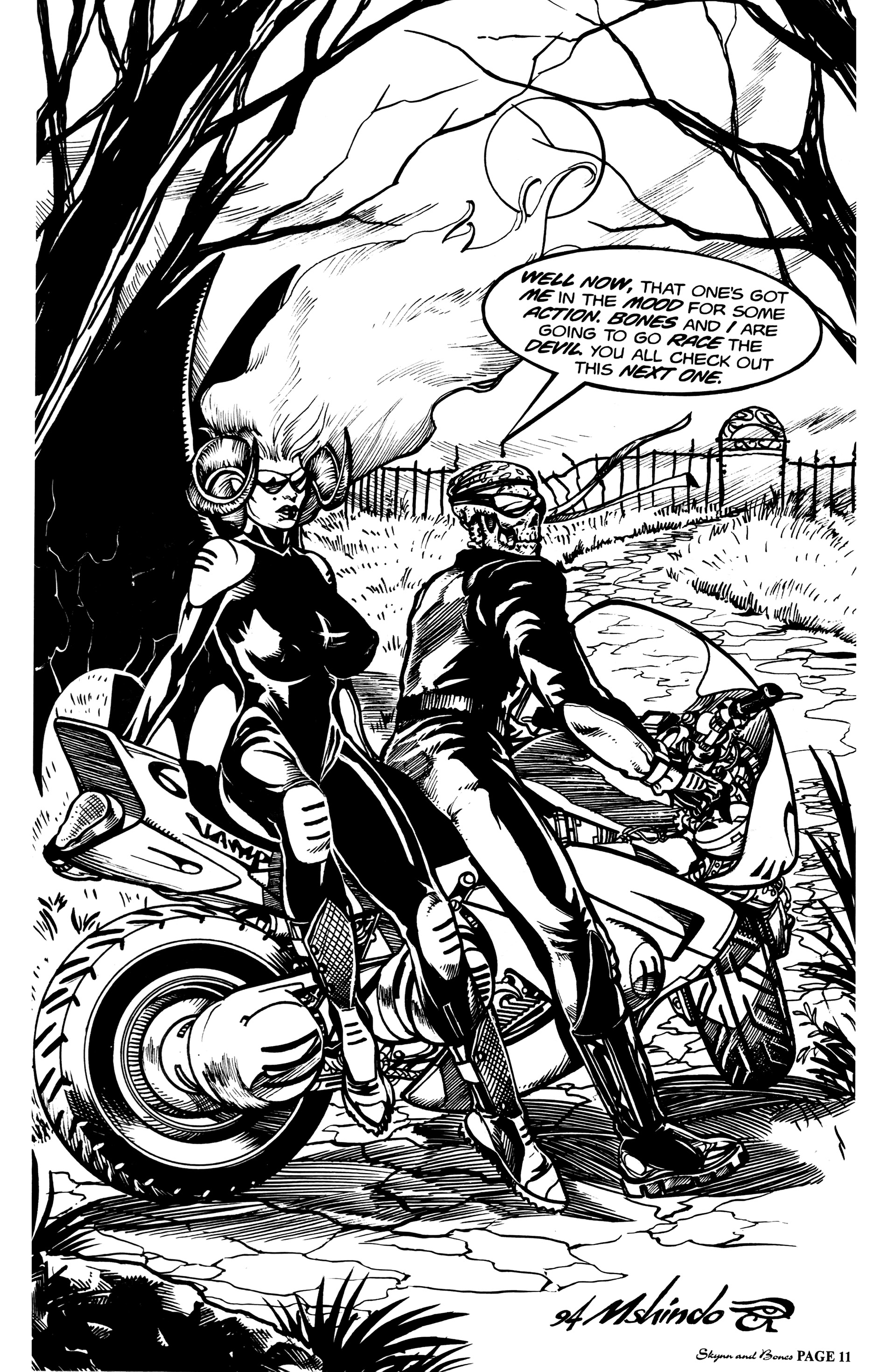 Read online Skynn & Bones comic -  Issue # Full - 13