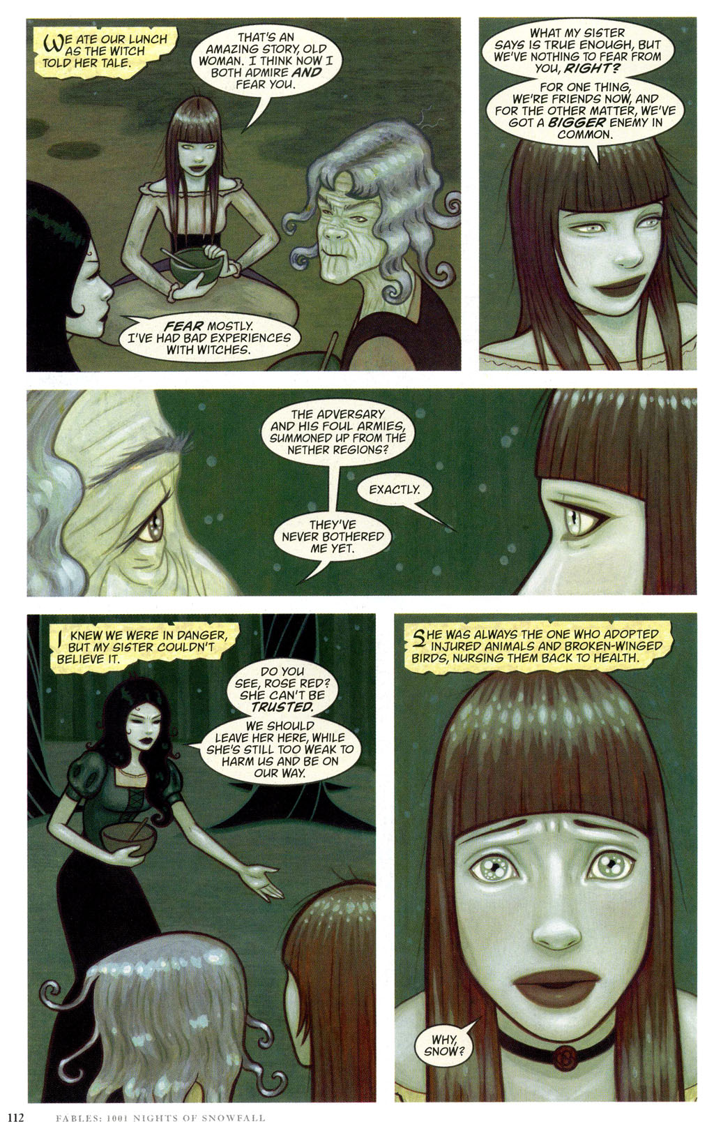 Read online Fables: 1001 Nights of Snowfall comic -  Issue # Full - 112