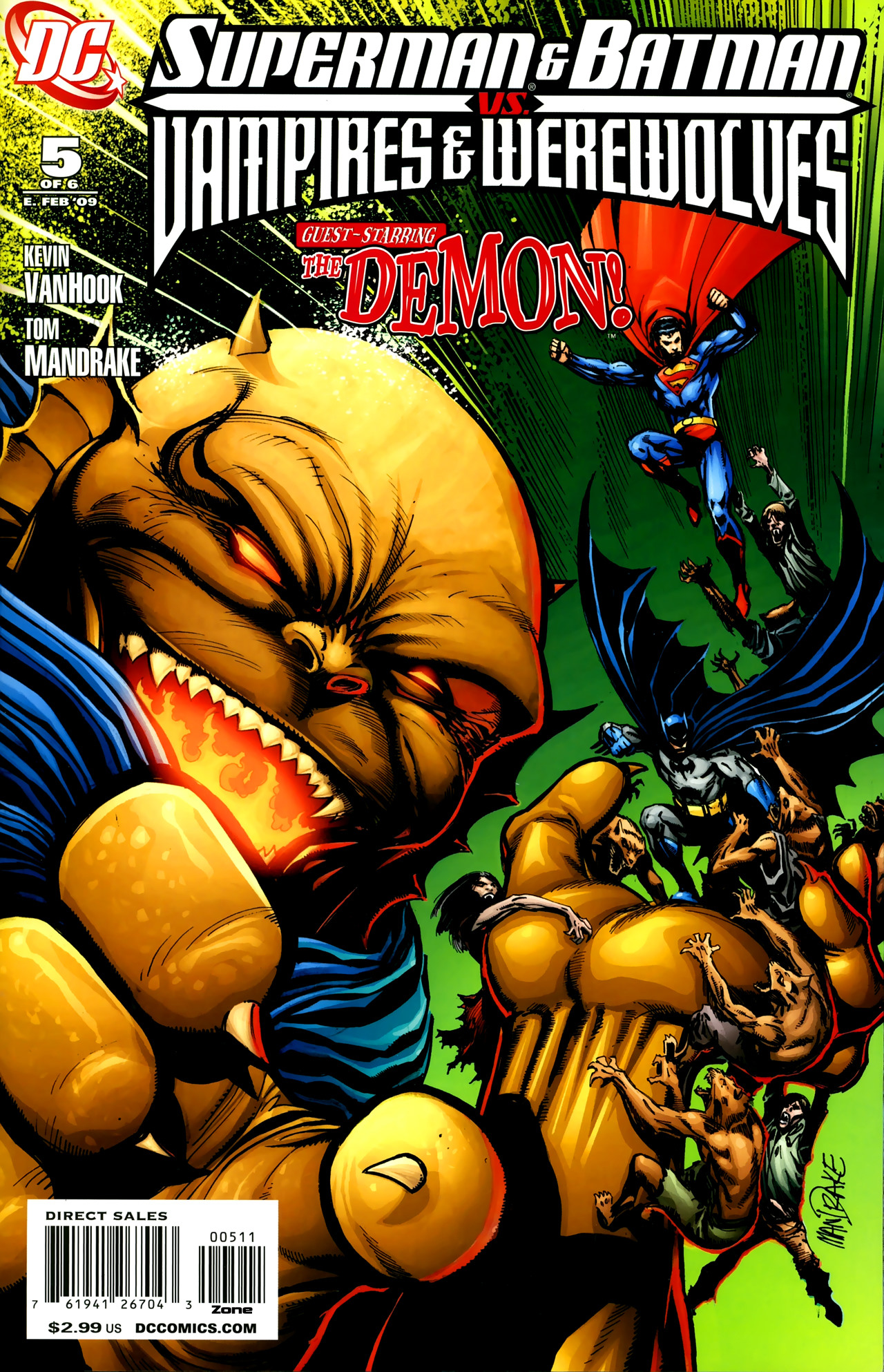 Read online Superman and Batman vs. Vampires and Werewolves comic -  Issue #5 - 1