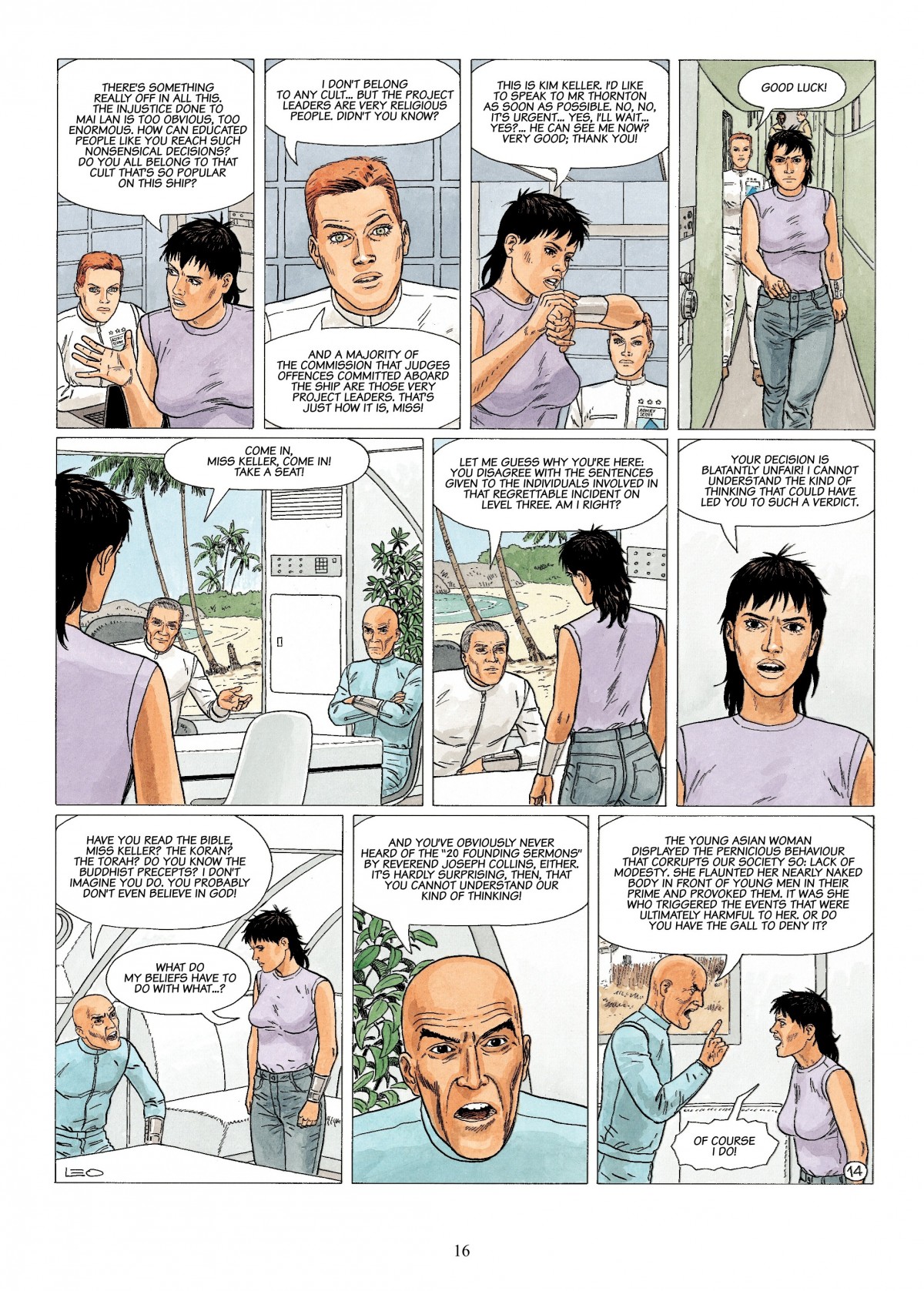 Read online Antares comic -  Issue #2 - 16