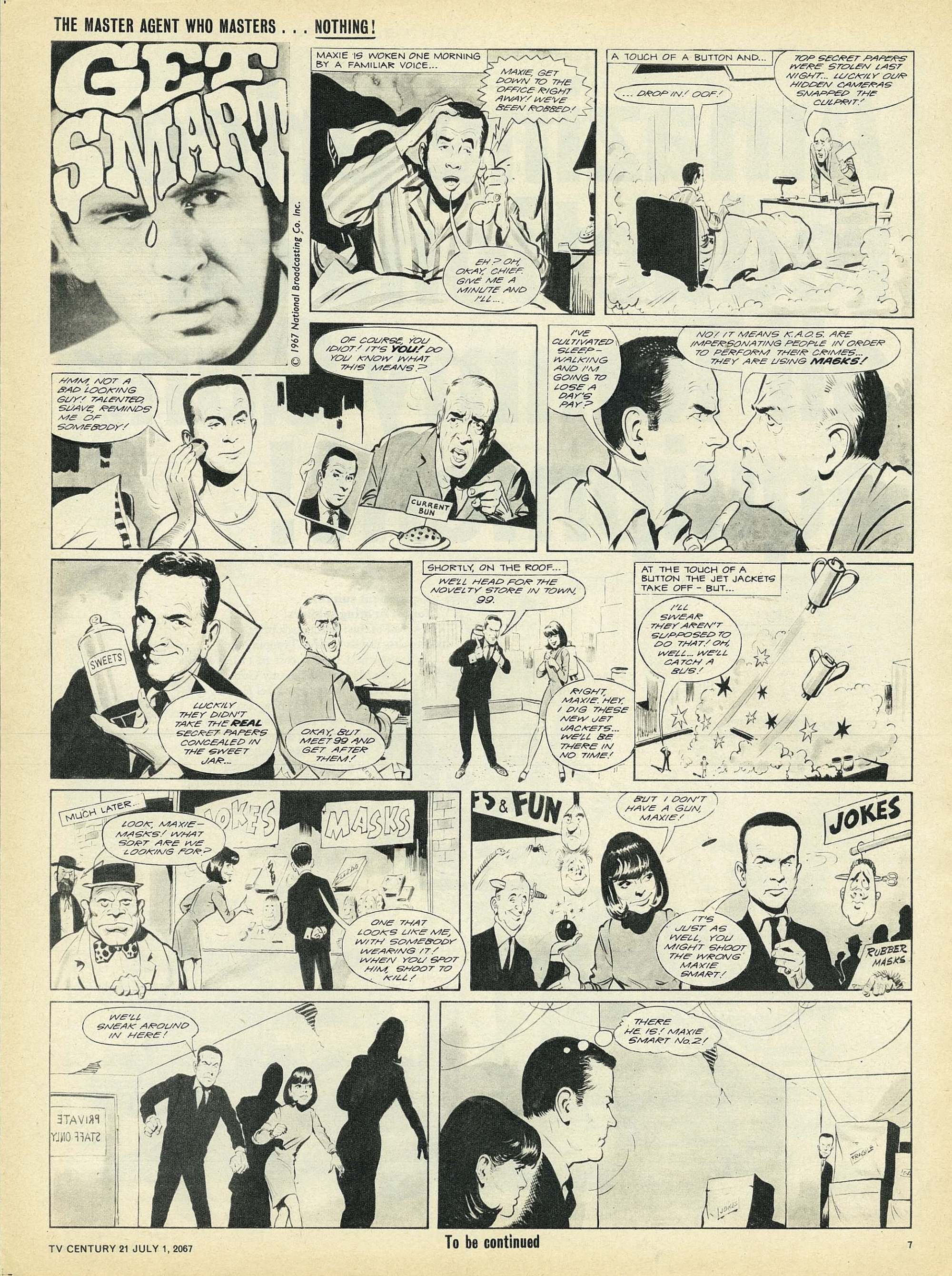 Read online TV Century 21 (TV 21) comic -  Issue #128 - 7