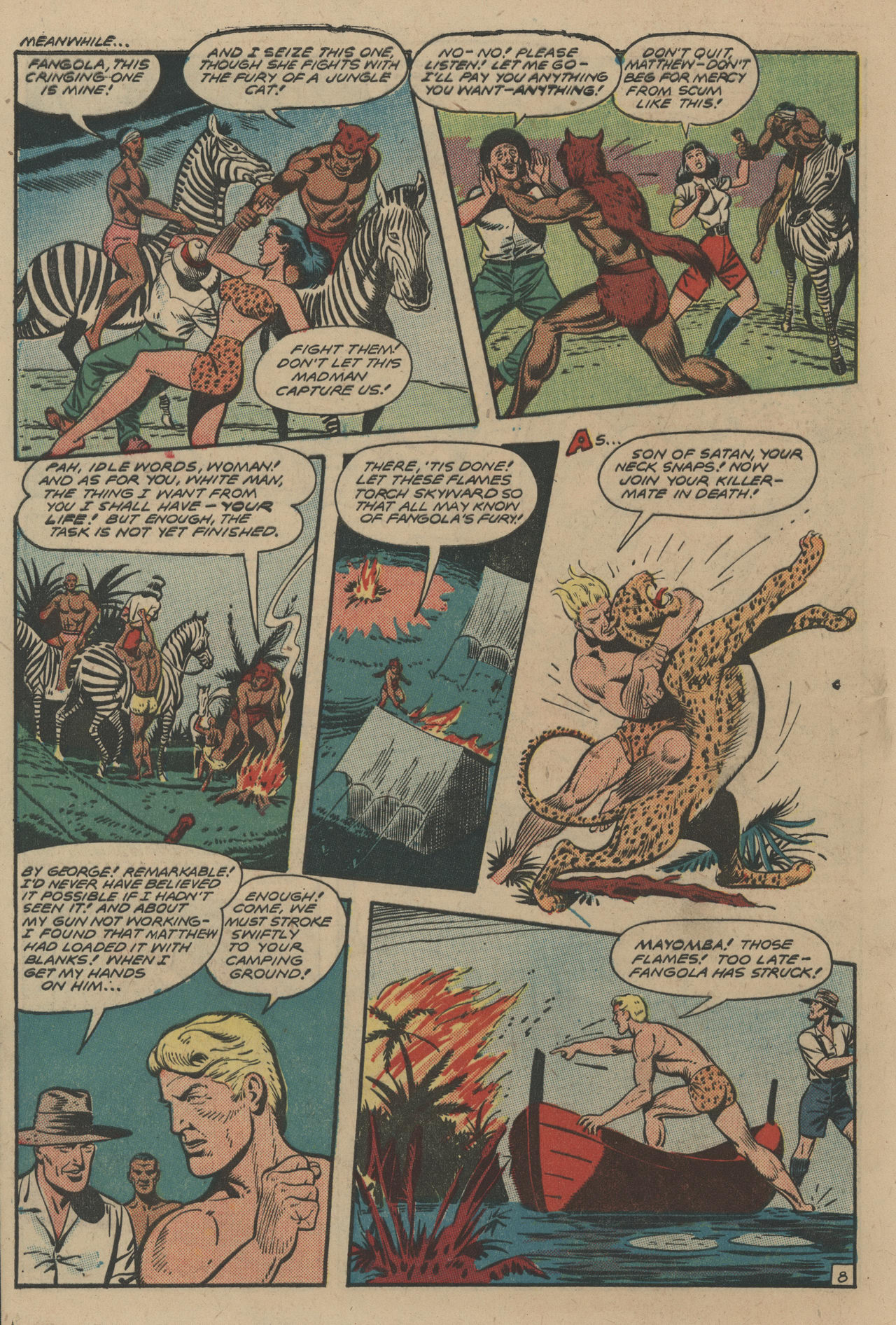 Read online Jungle Comics comic -  Issue #106 - 10