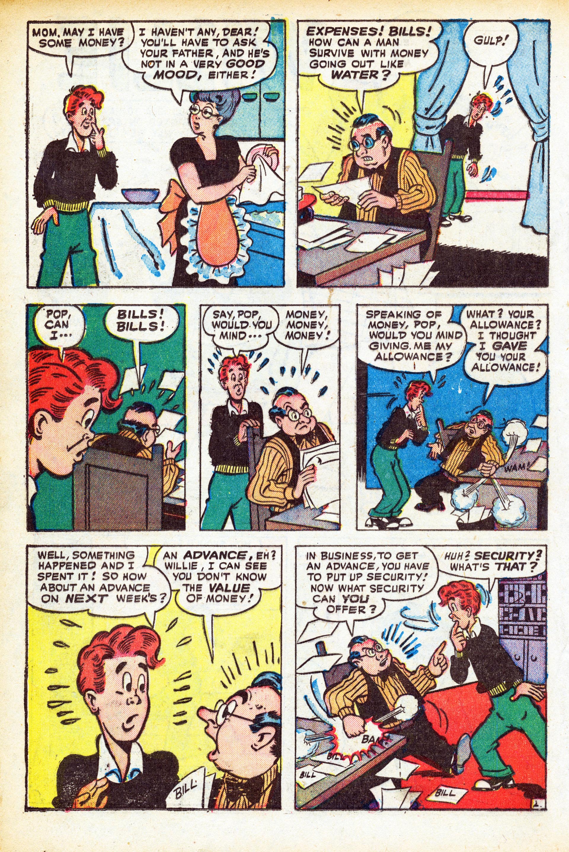 Read online Willie Comics (1946) comic -  Issue #16 - 30