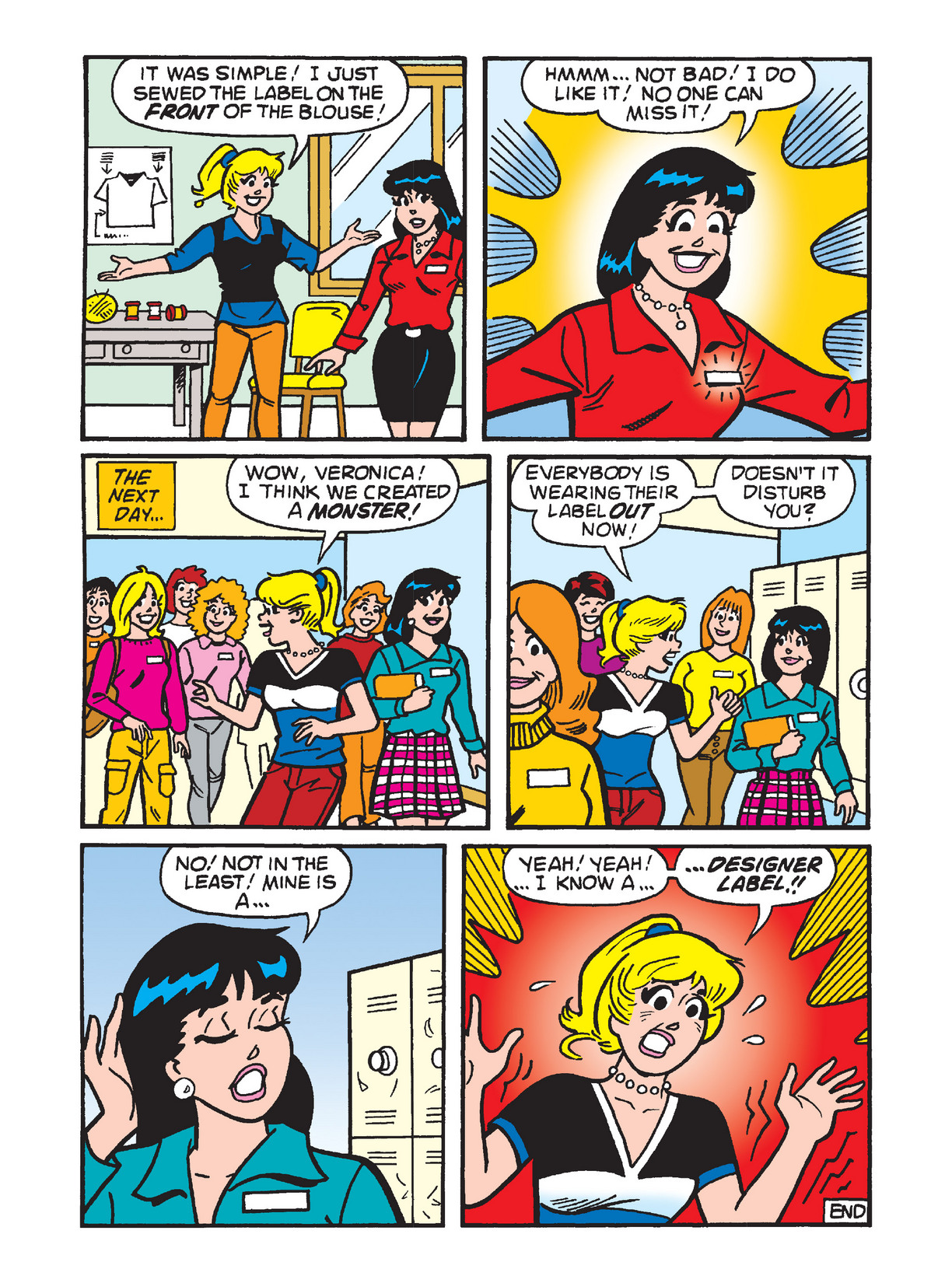 Read online Betty and Veronica Double Digest comic -  Issue #223 - 202