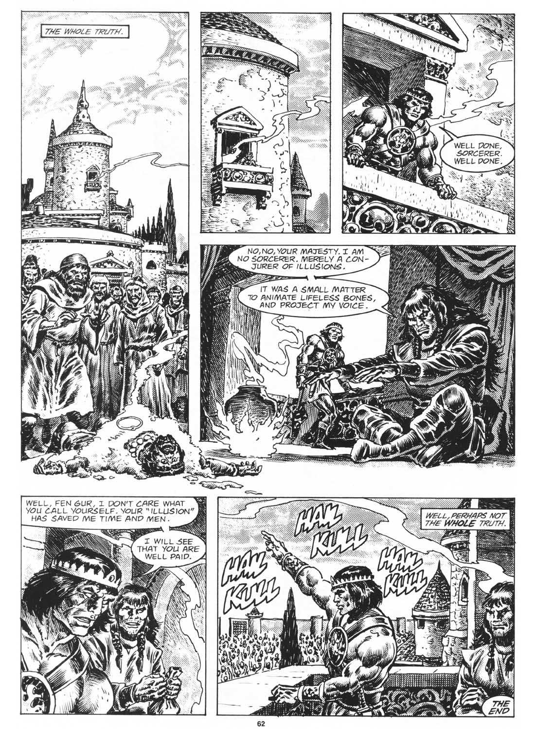 Read online The Savage Sword Of Conan comic -  Issue #161 - 61