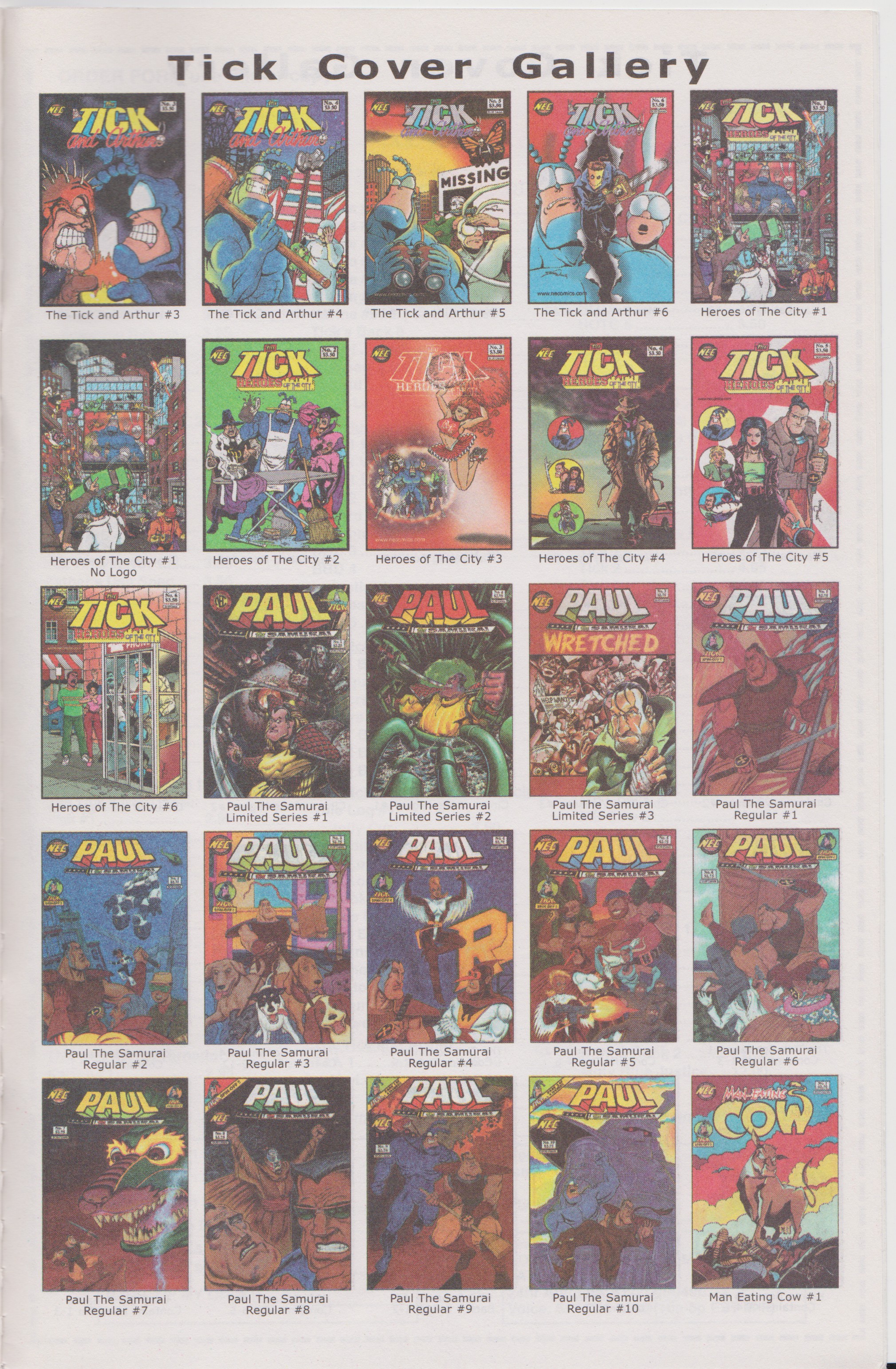 Read online The Tick Color comic -  Issue #4 - 33