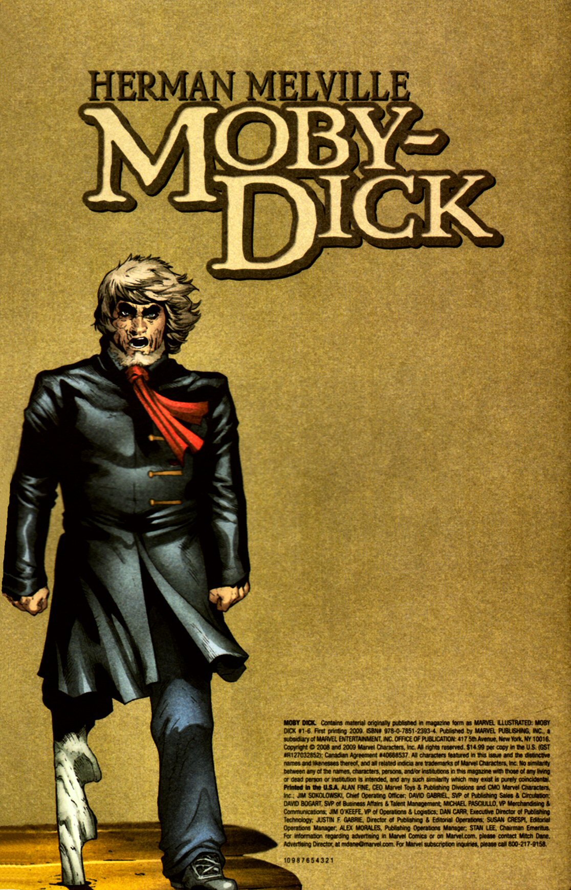 Read online Marvel Illustrated: Moby Dick comic -  Issue # TPB - 5