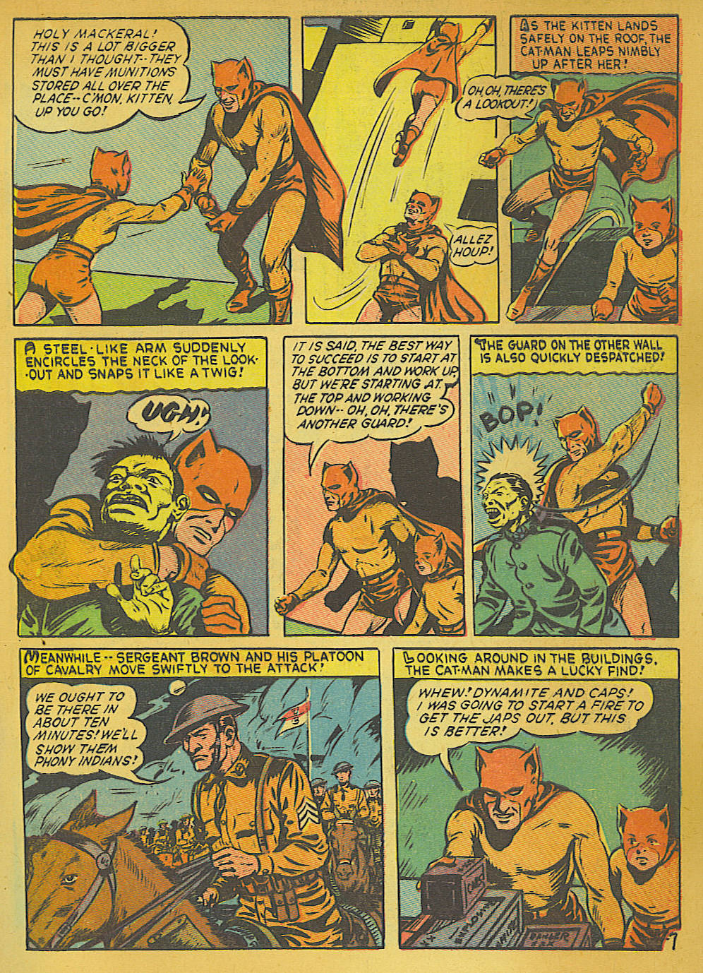 Read online Cat-Man Comics comic -  Issue #10 - 8