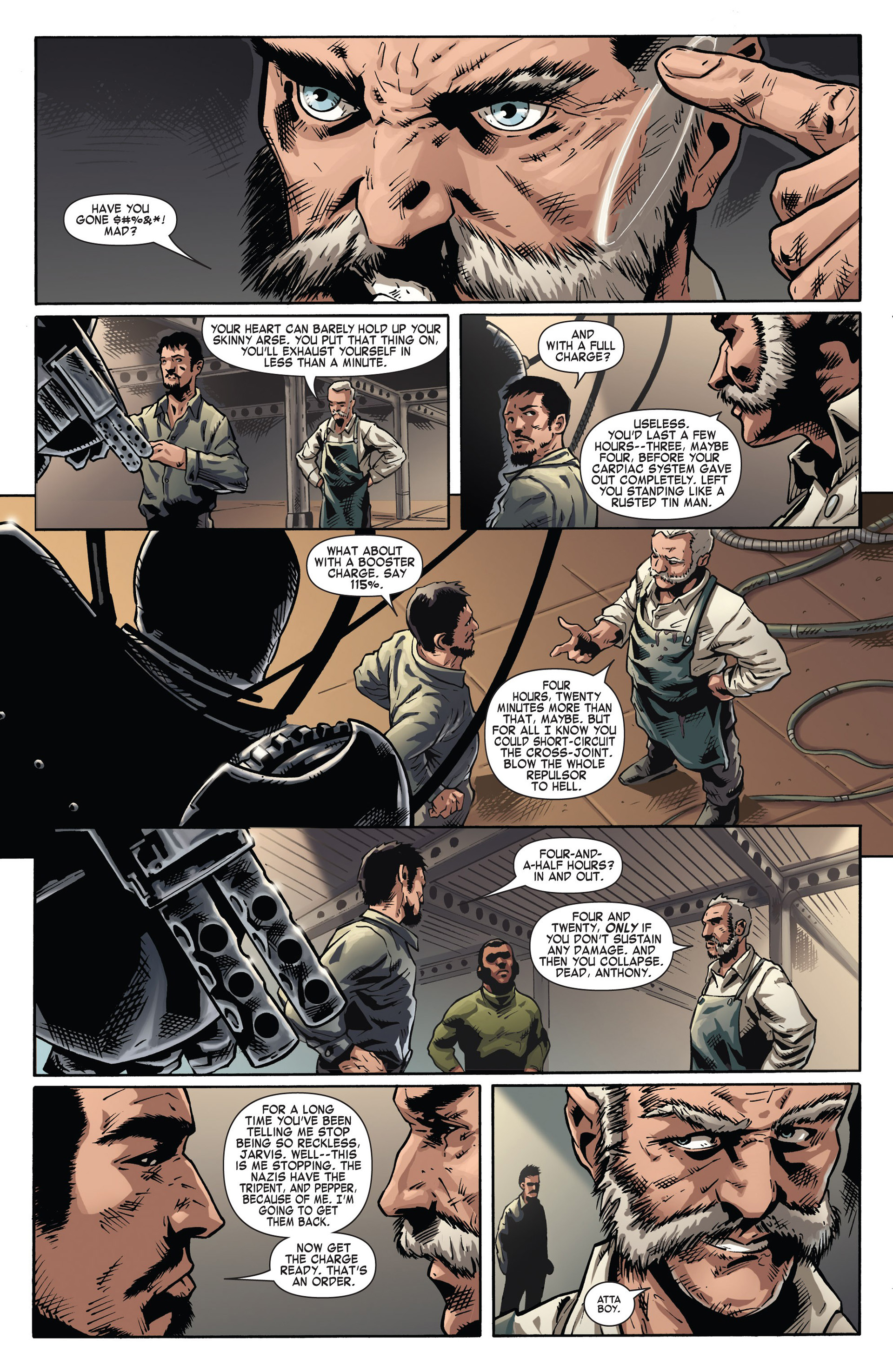 Read online Iron Man Noir comic -  Issue #3 - 12