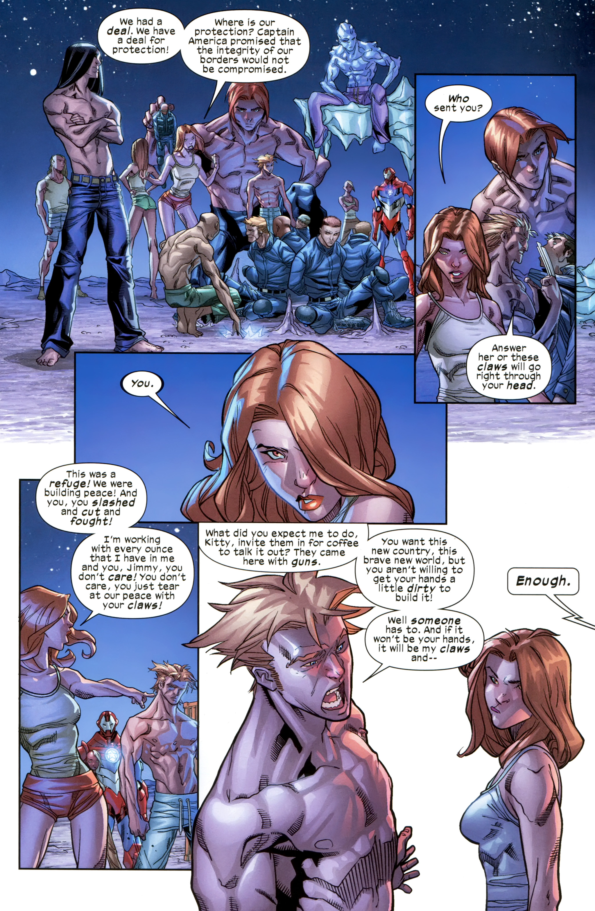 Read online Ultimate Comics X-Men comic -  Issue #21 - 20