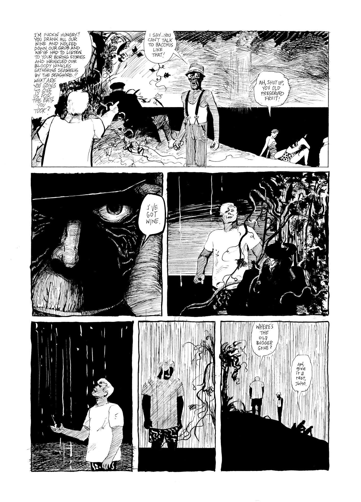 Read online Eddie Campbell's Bacchus comic -  Issue # TPB 2 - 110