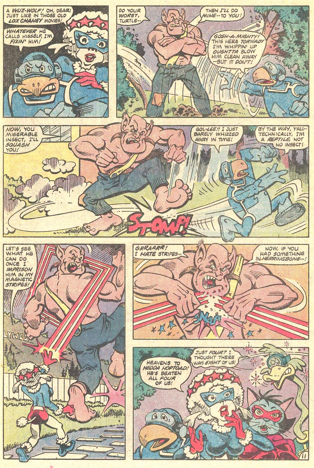 Read online Captain Carrot and His Amazing Zoo Crew! comic -  Issue #10 - 12