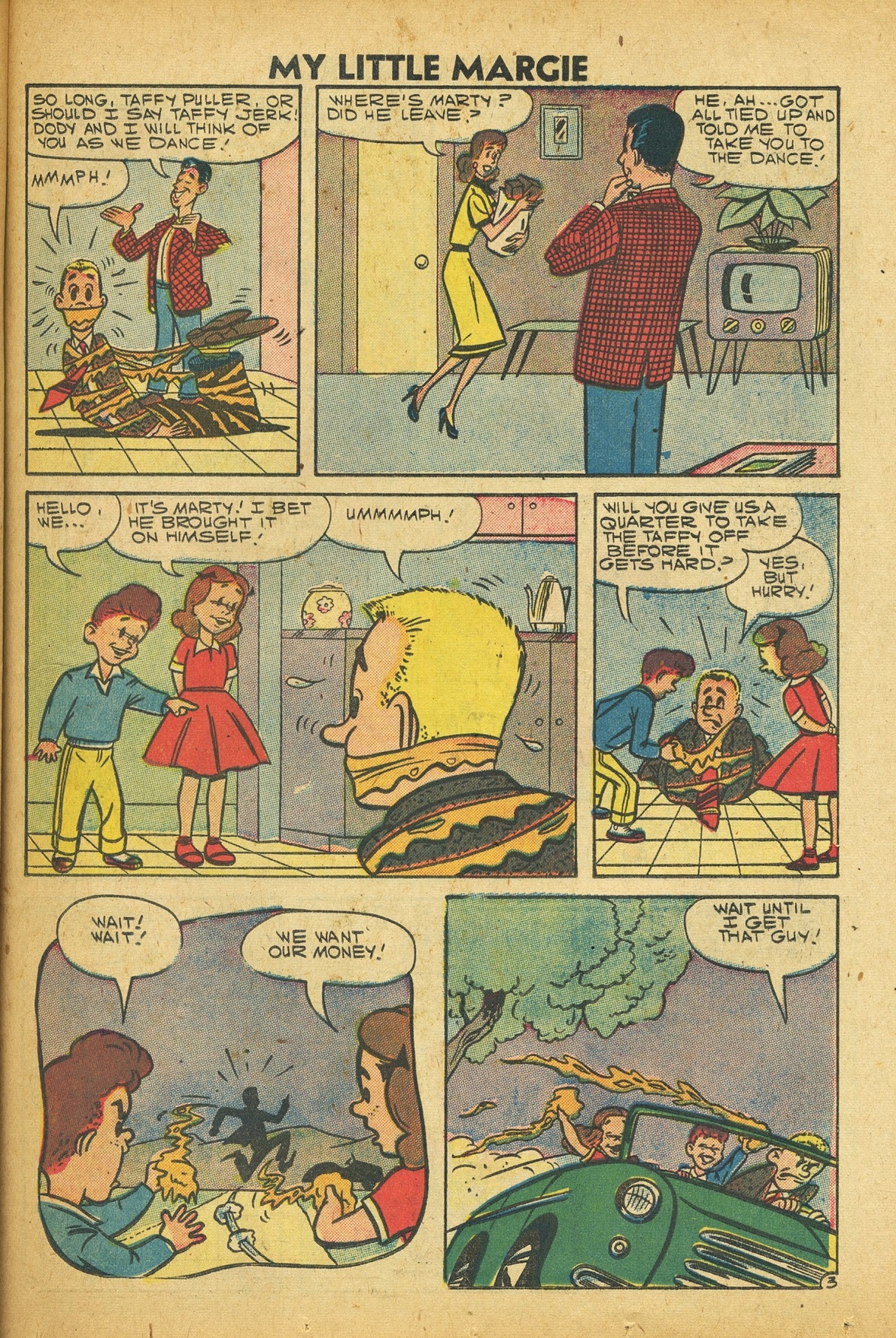 Read online My Little Margie (1954) comic -  Issue #21 - 23