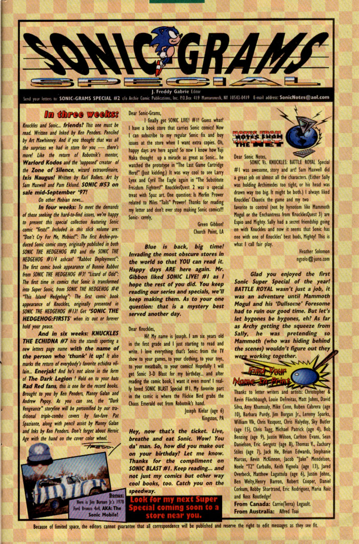 Read online Sonic Super Special comic -  Issue #2 - Brave new world - 42