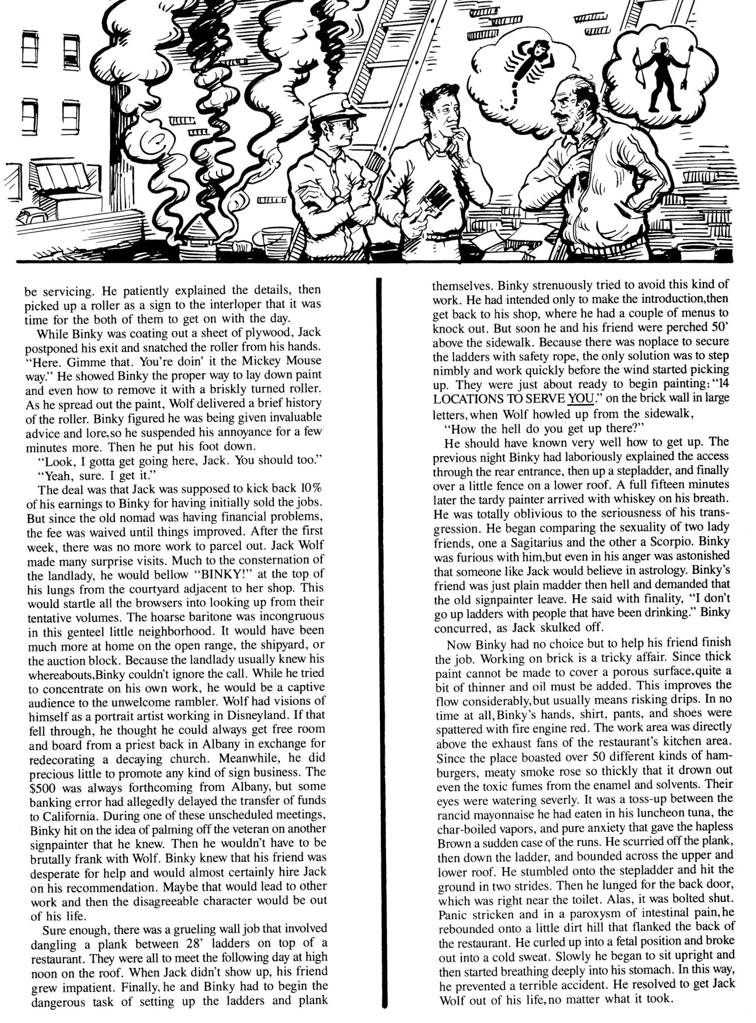 Read online Weirdo comic -  Issue #18 - 19