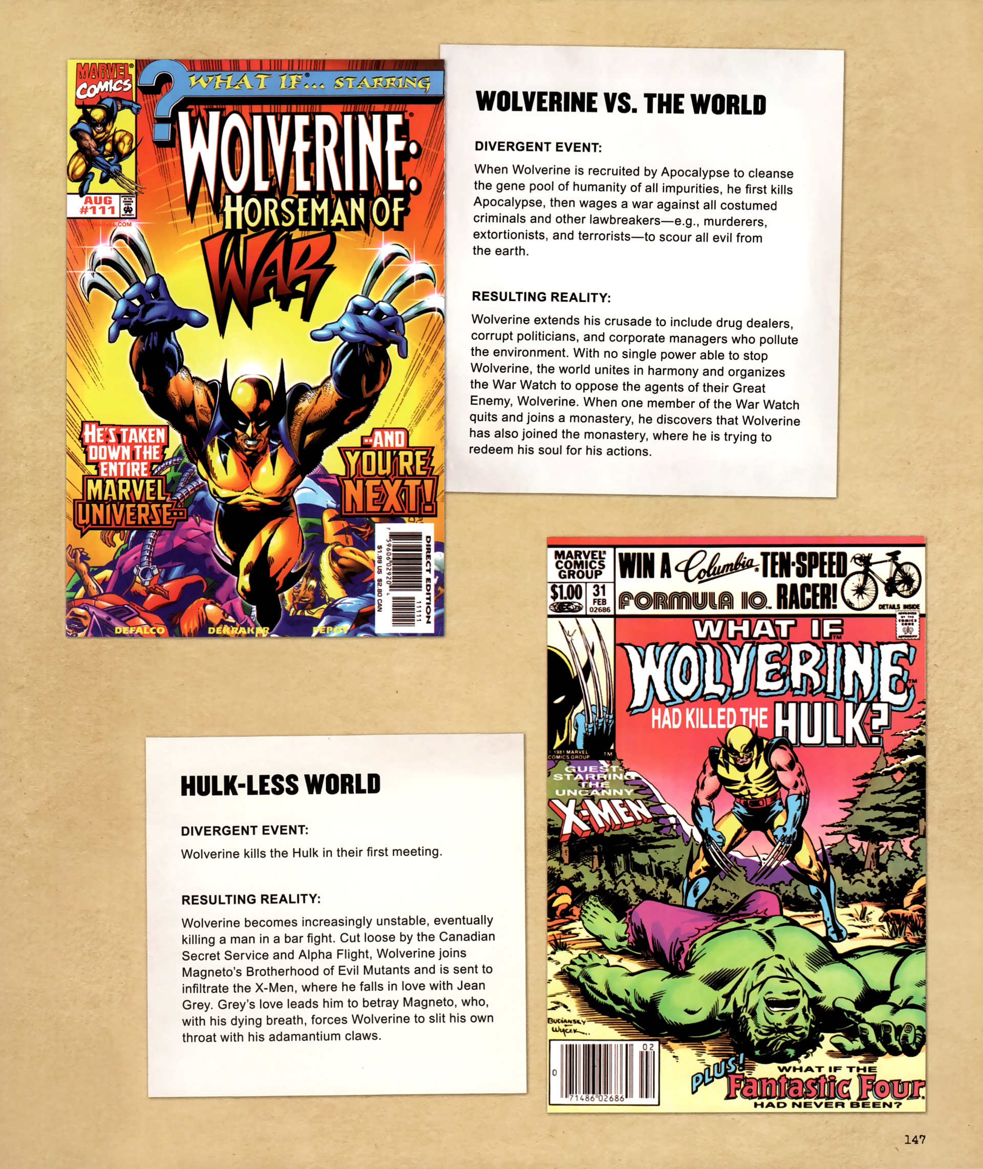 Read online The Wolverine Files comic -  Issue # TPB - 135