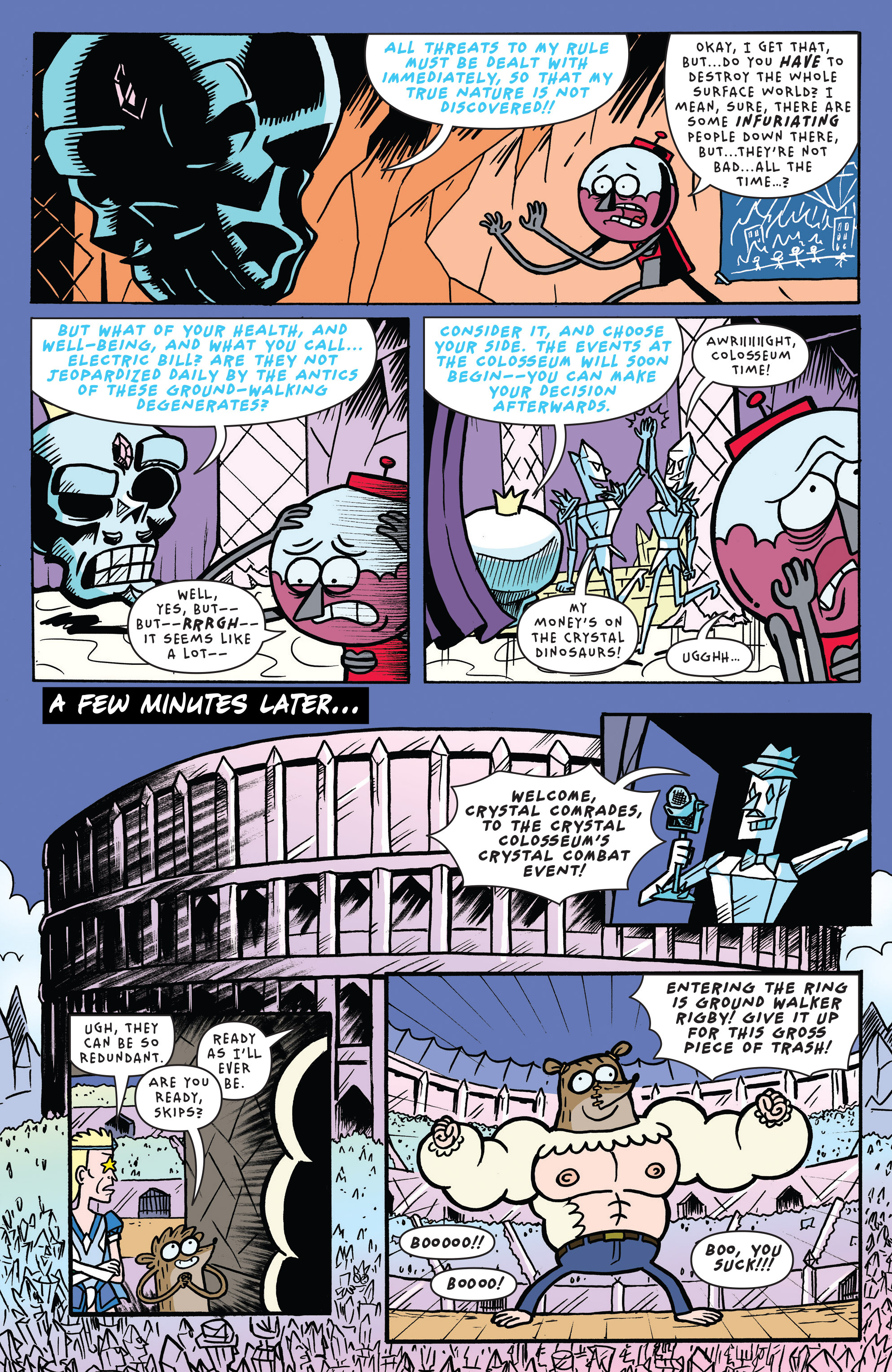 Read online Regular Show comic -  Issue #31 - 11