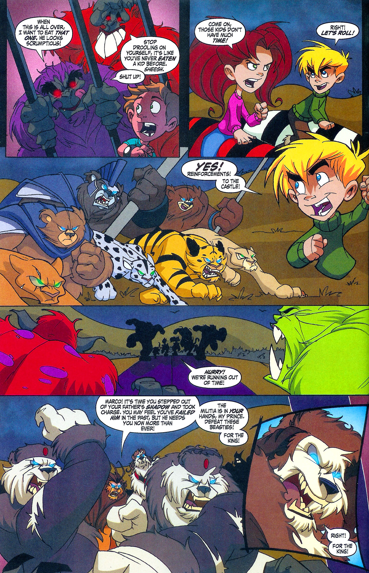Read online Lions, Tigers and Bears (2006) comic -  Issue #4 - 9
