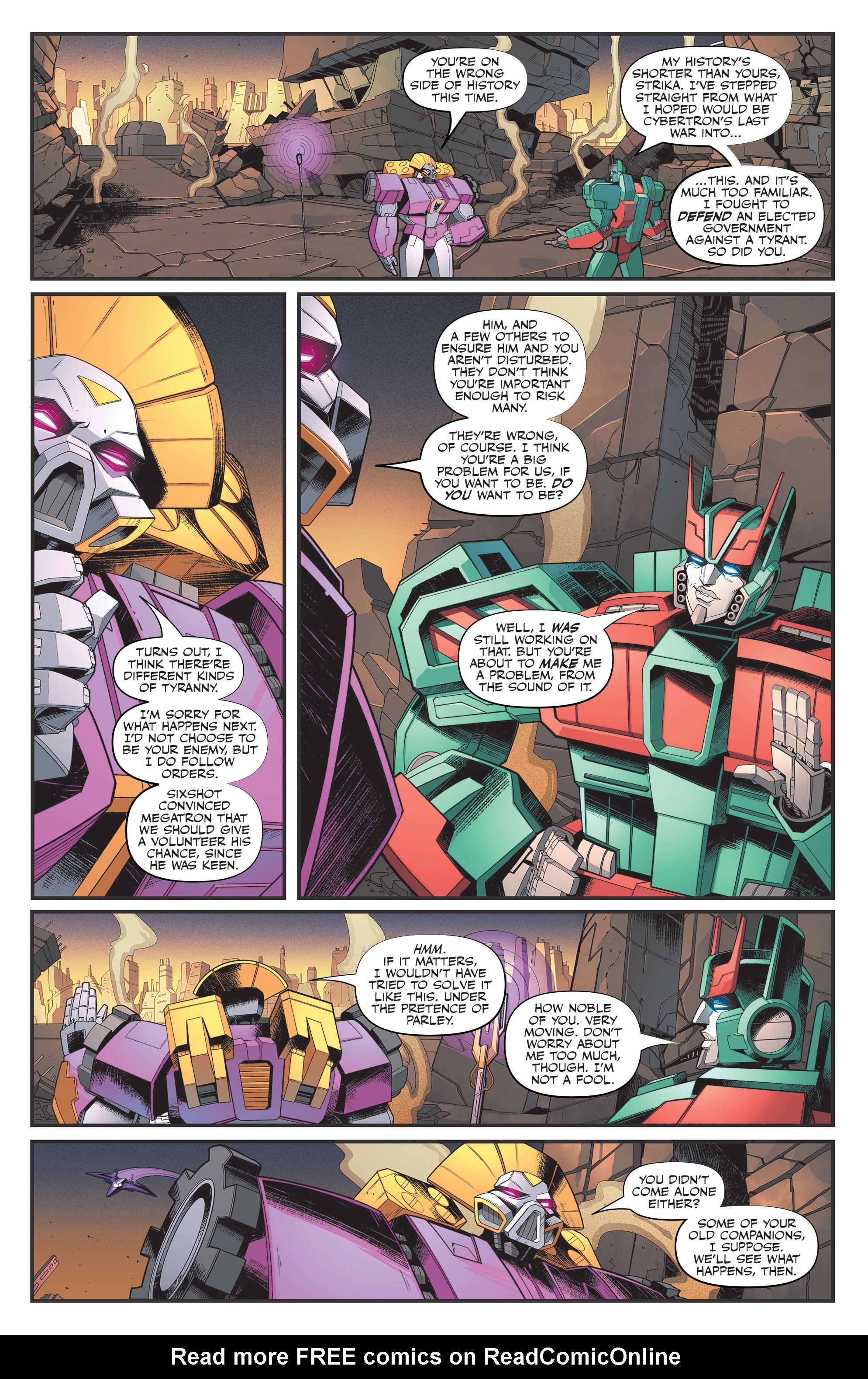 Read online Transformers (2019) comic -  Issue #30 - 12
