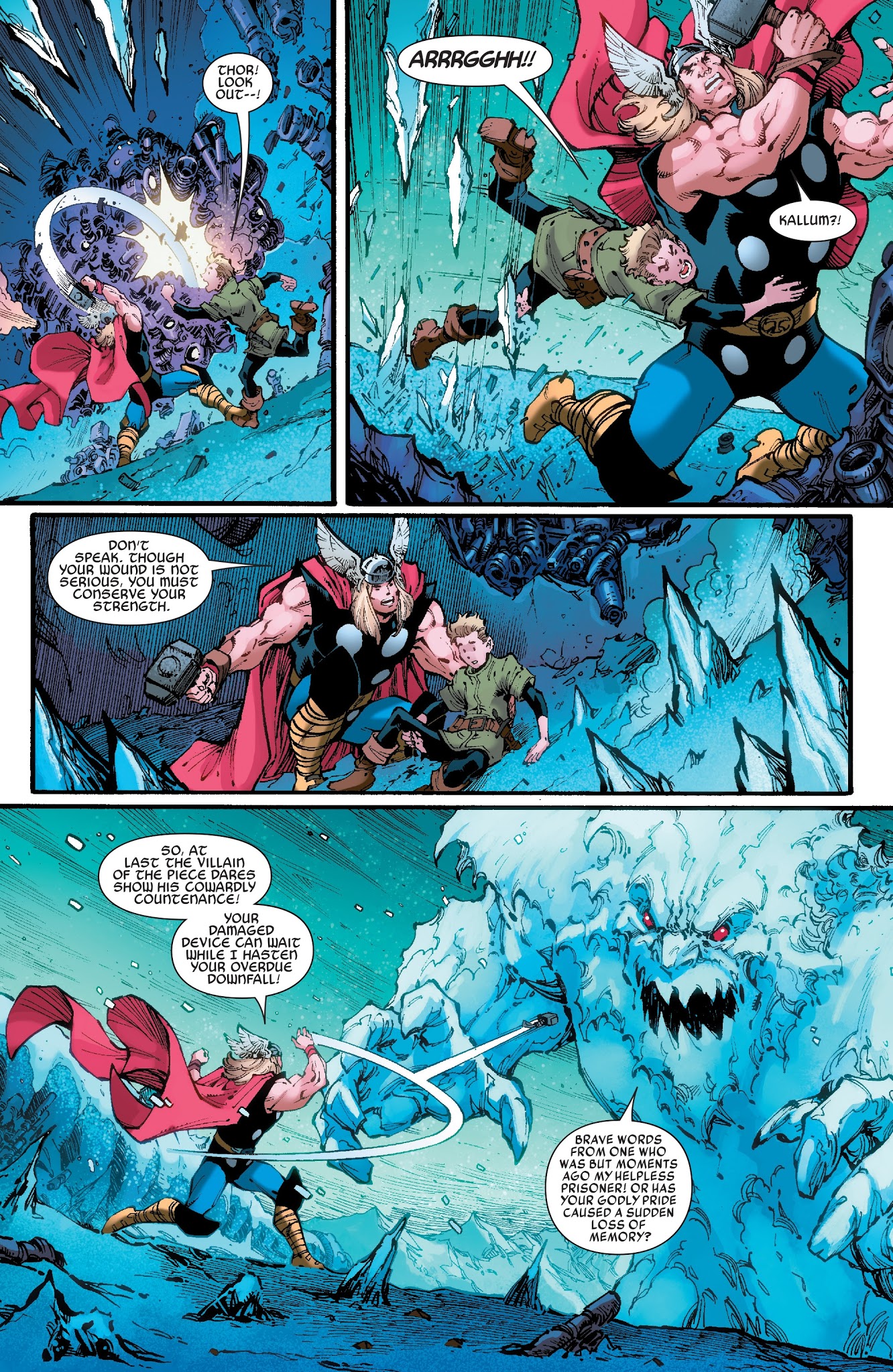Read online Thor: Where Walk The Frost Giants comic -  Issue # Full - 18
