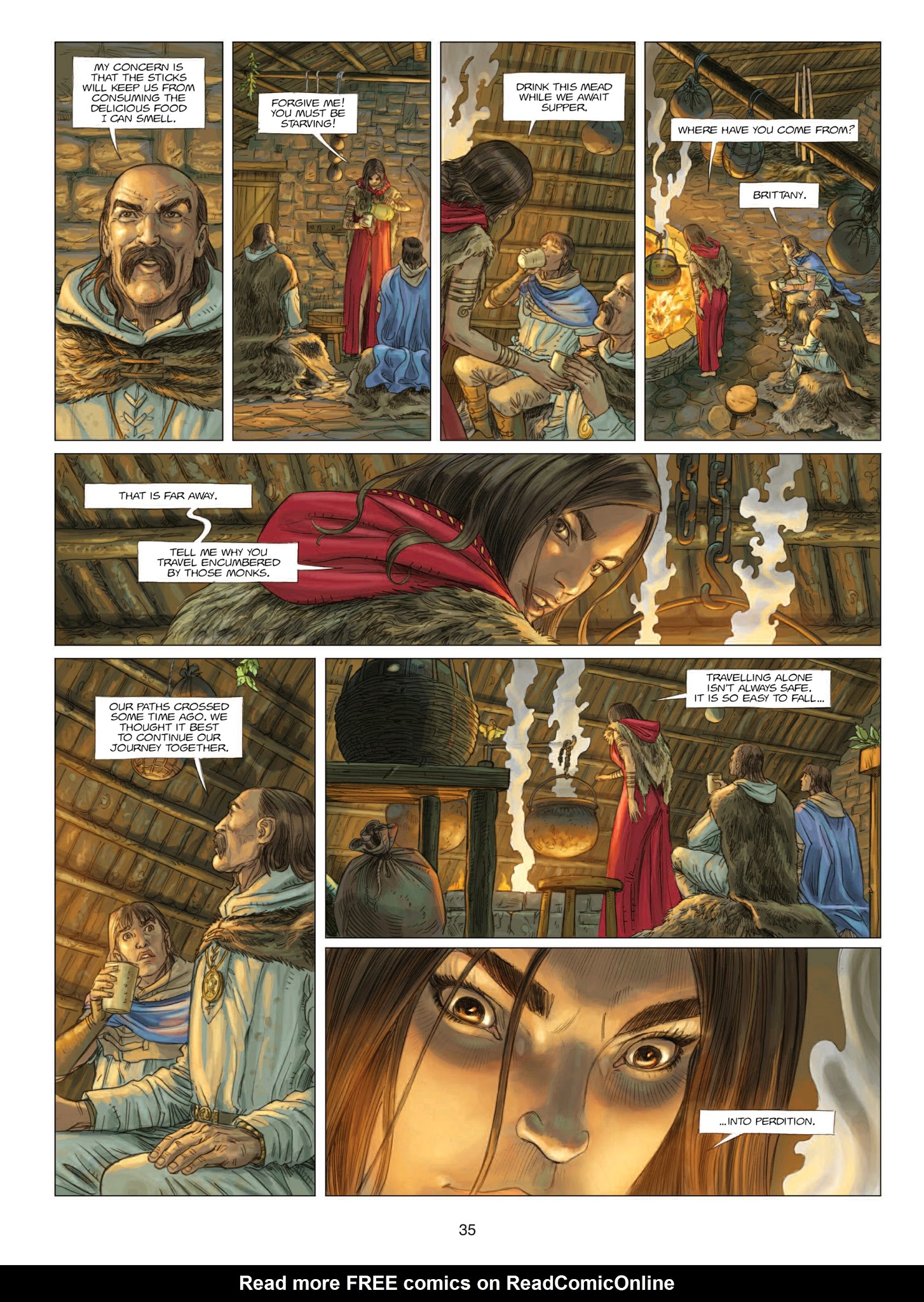 Read online Druids comic -  Issue #4 - 35