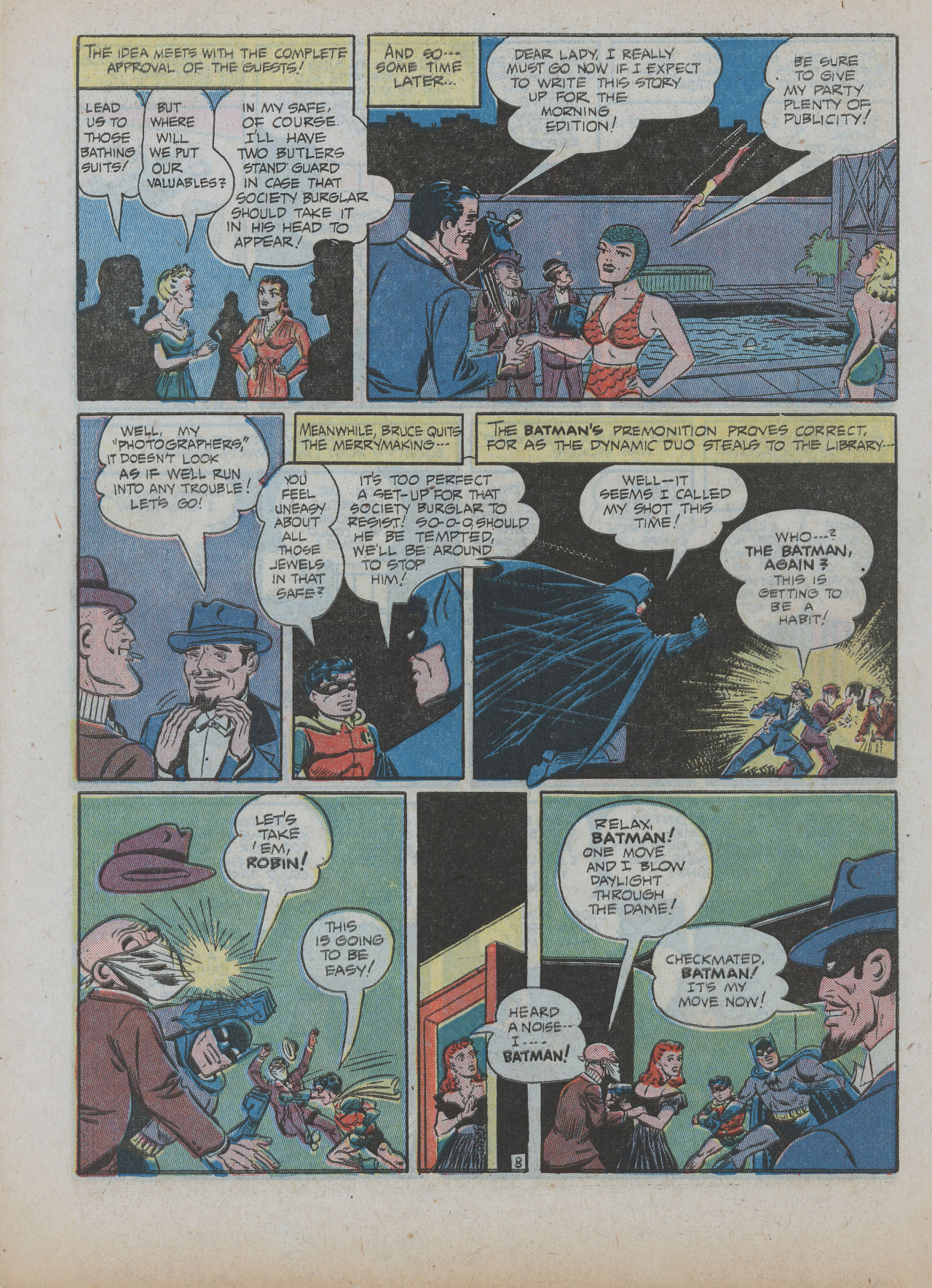 Read online Detective Comics (1937) comic -  Issue #63 - 10