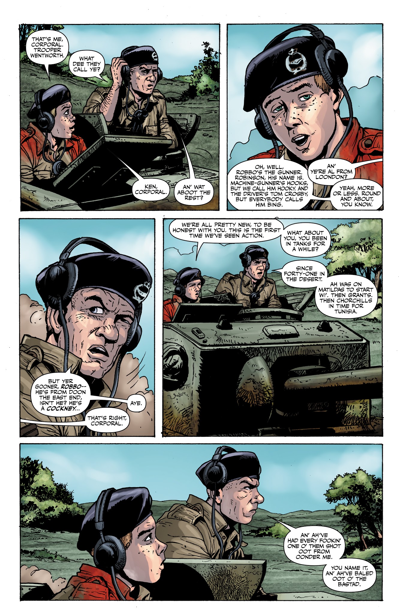 Read online Battlefields: The Tankies comic -  Issue # TPB - 19