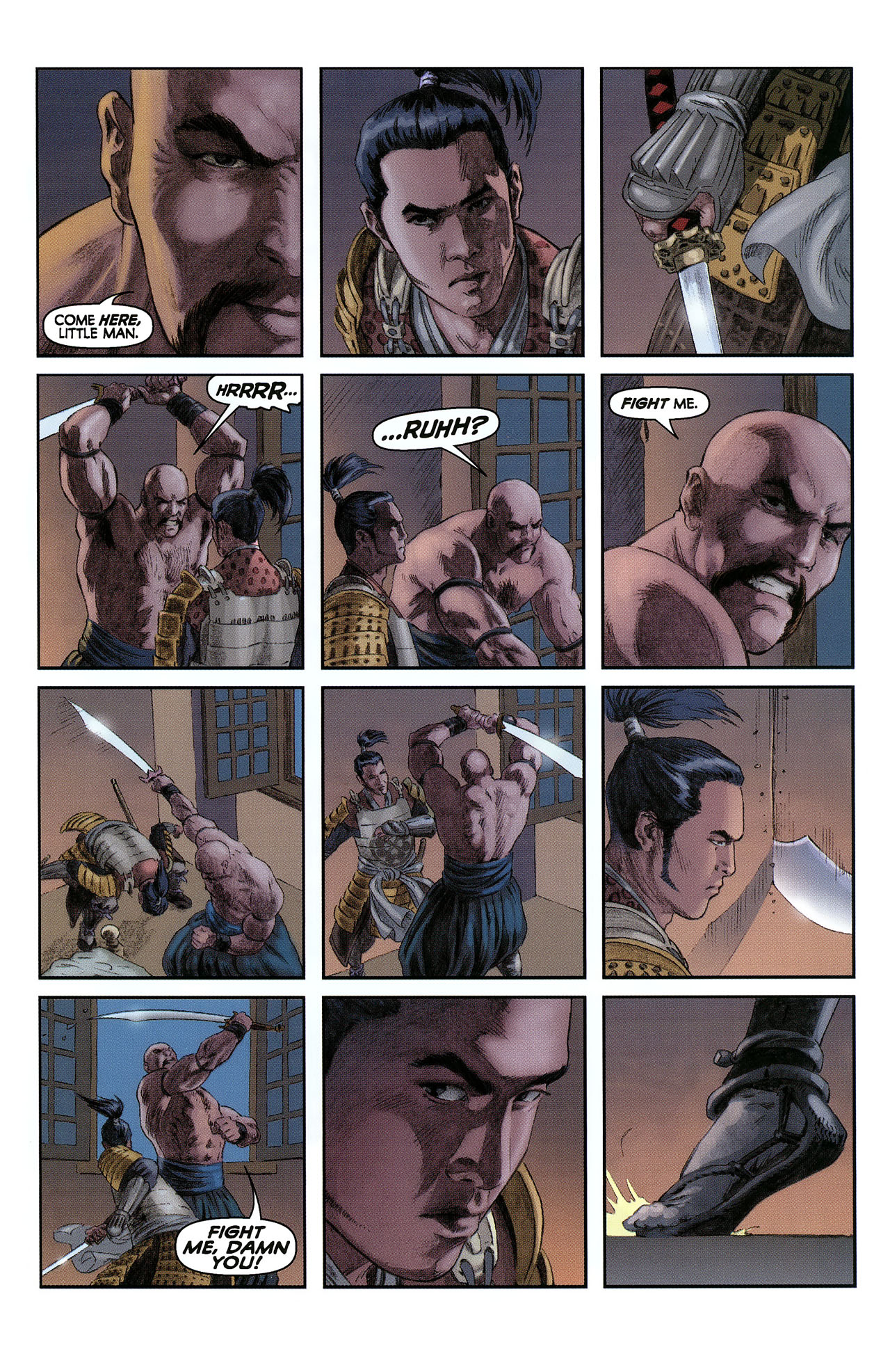 Read online Samurai: Heaven and Earth (2006) comic -  Issue #1 - 12