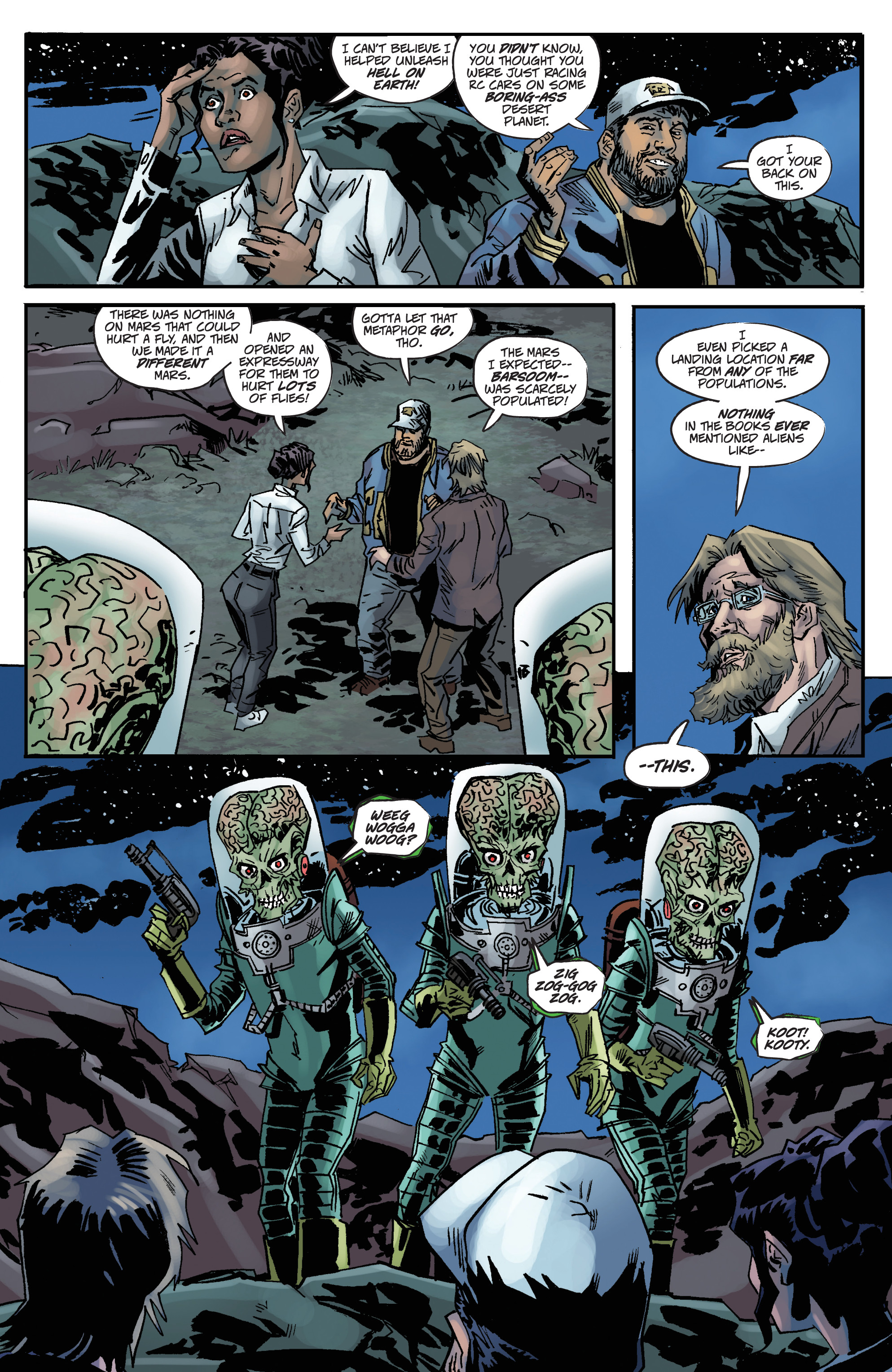 Read online Warlord of Mars Attacks comic -  Issue #2 - 21