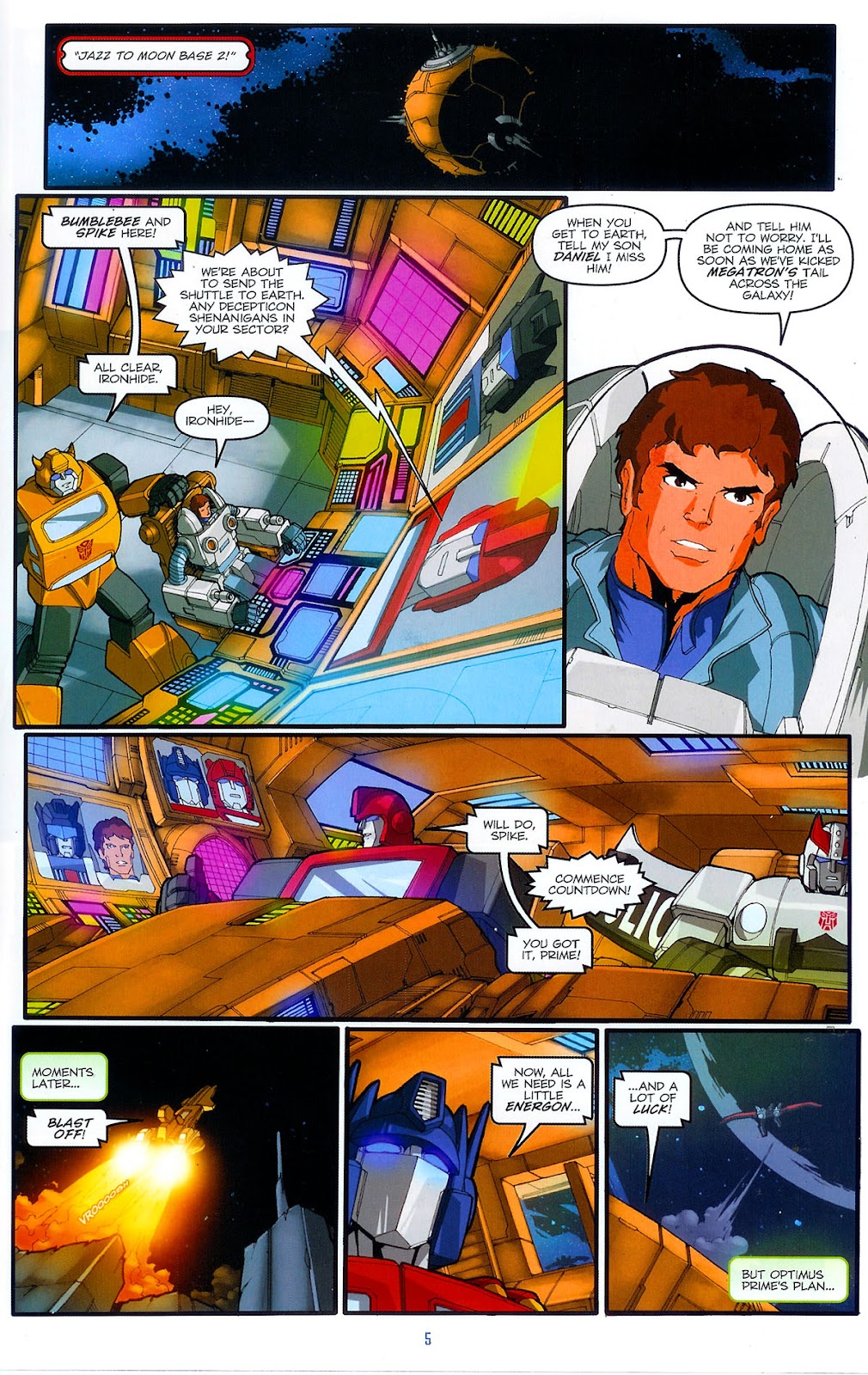 The Transformers: The Animated Movie issue 1 - Page 6