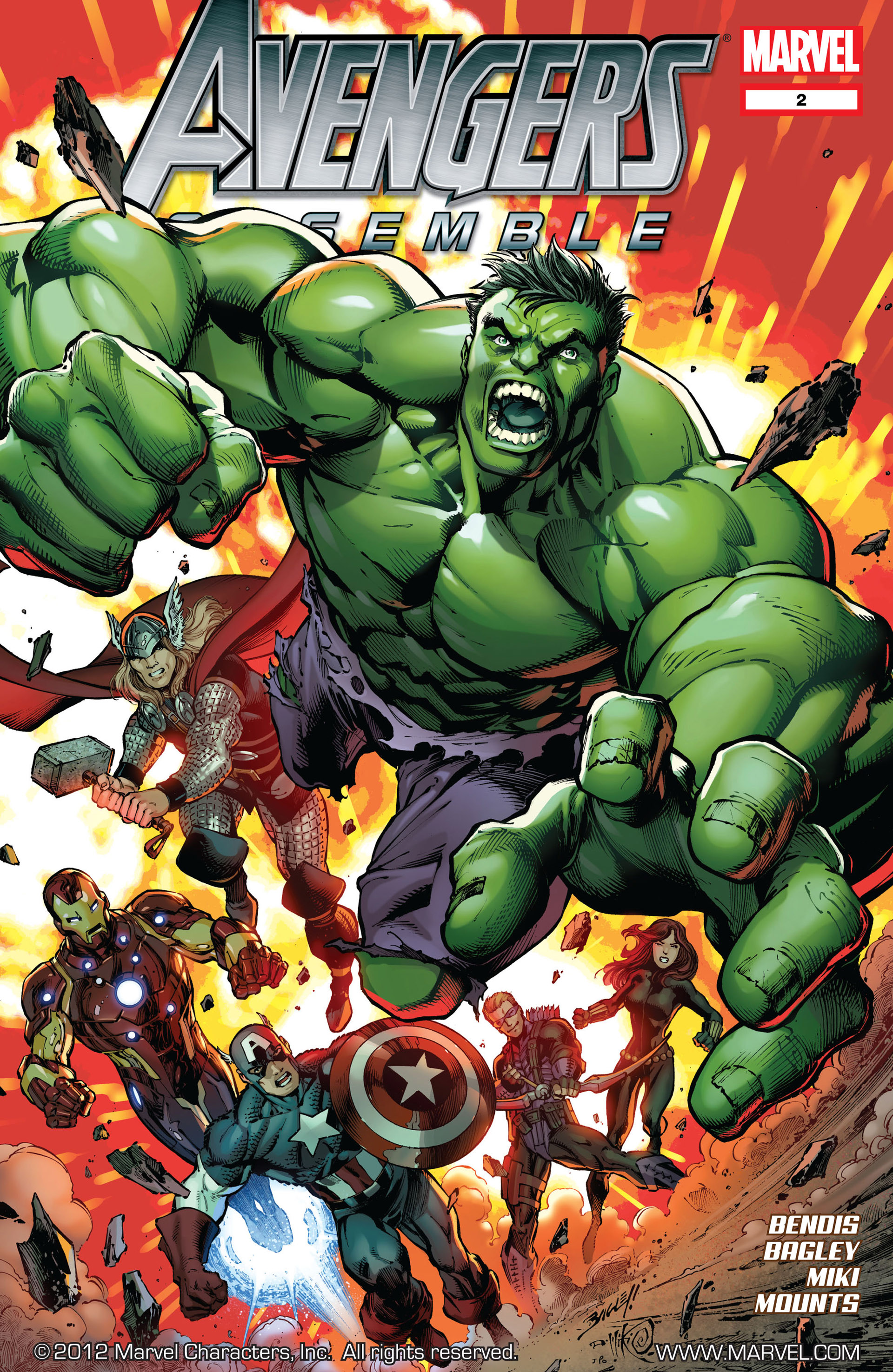 Read online Avengers Assemble (2012) comic -  Issue #2 - 1