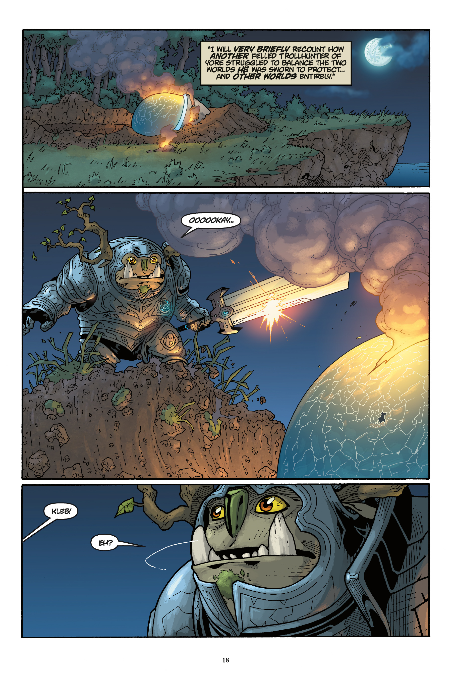 Read online Trollhunters: Tales of Arcadia-The Felled comic -  Issue # TPB - 19