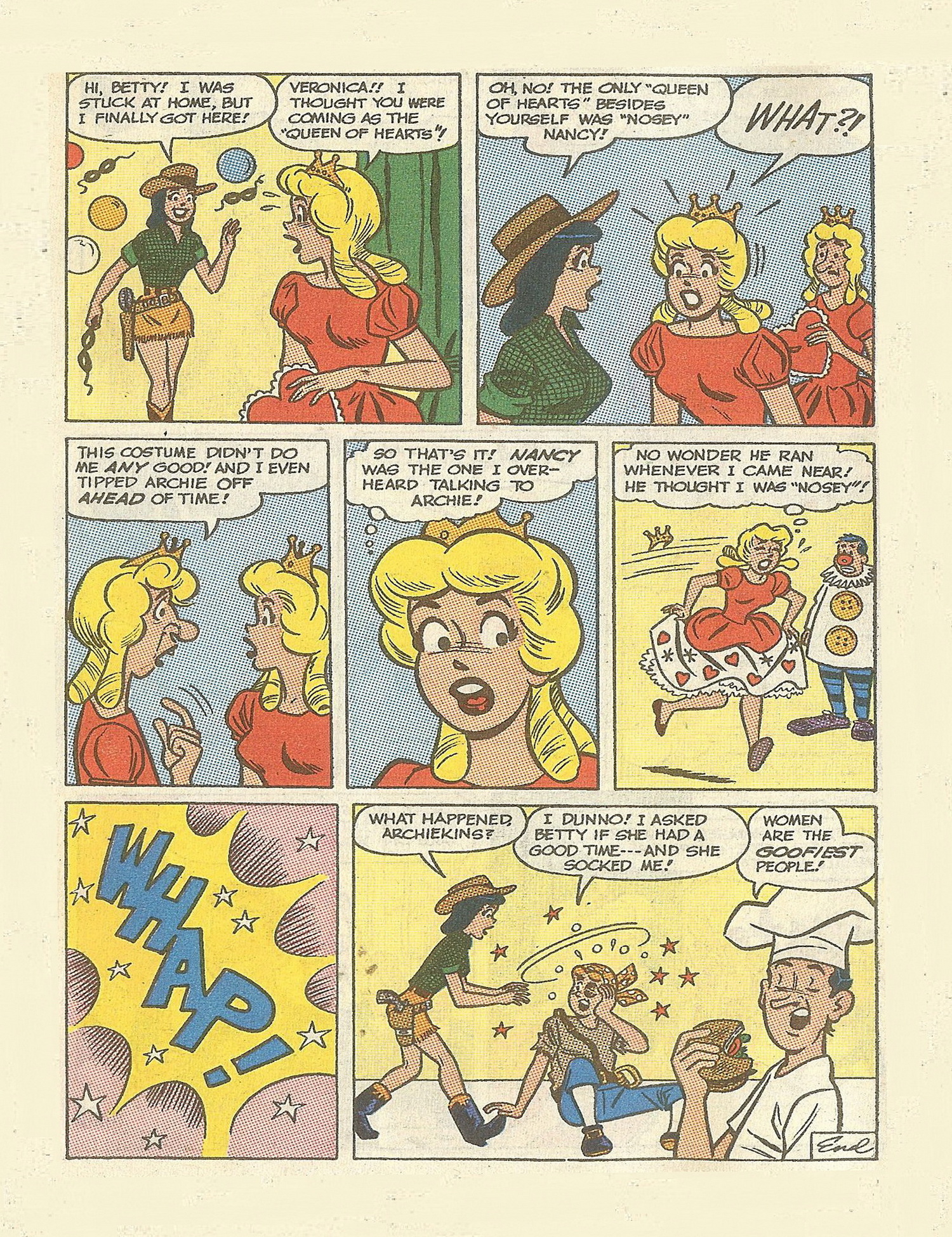Read online Betty and Veronica Digest Magazine comic -  Issue #55 - 52