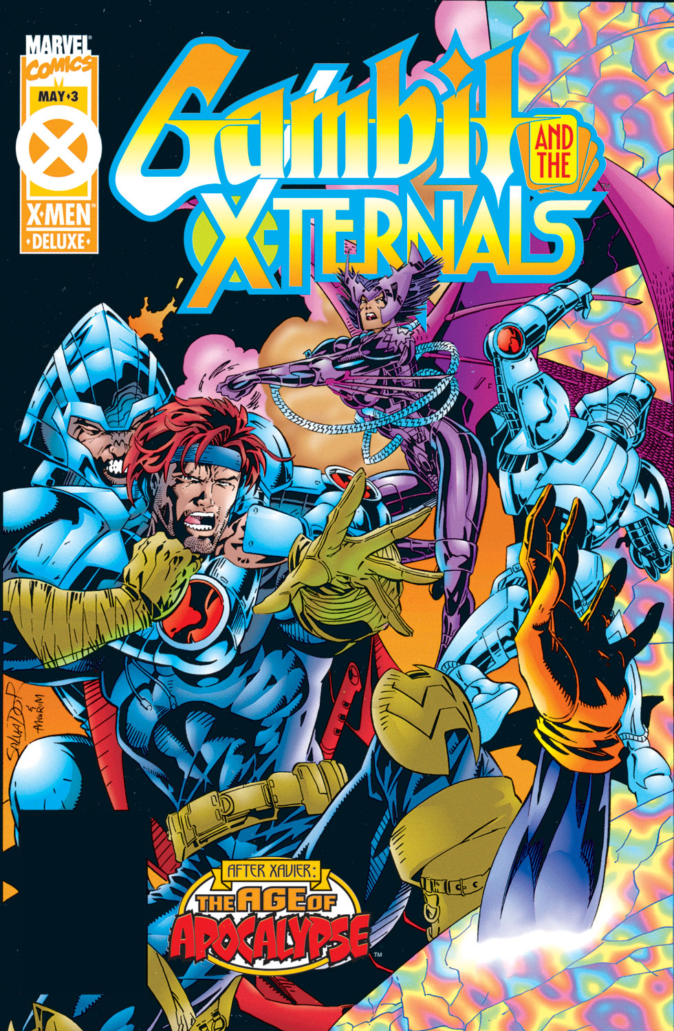 Read online Gambit and the X-Ternals comic -  Issue #3 - 1
