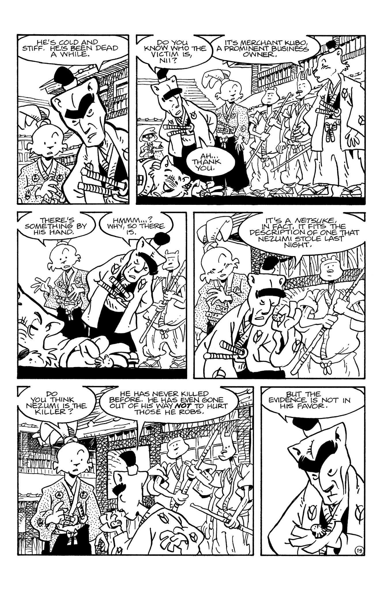 Read online Usagi Yojimbo (1996) comic -  Issue #163 - 17