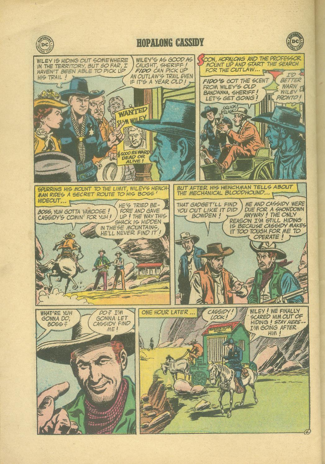 Read online Hopalong Cassidy comic -  Issue #111 - 28
