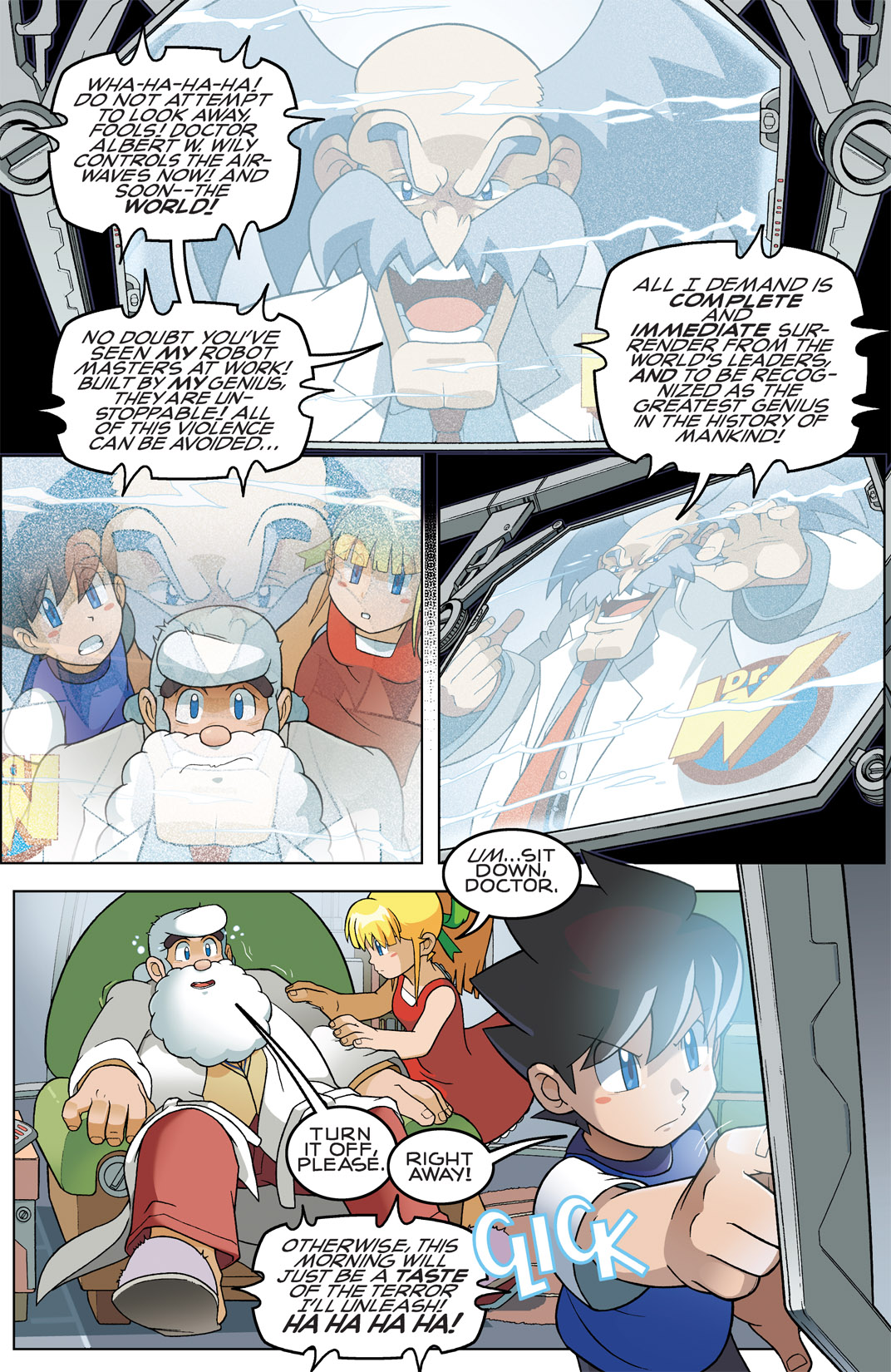 Read online Mega Man comic -  Issue # _TPB 1 - 21