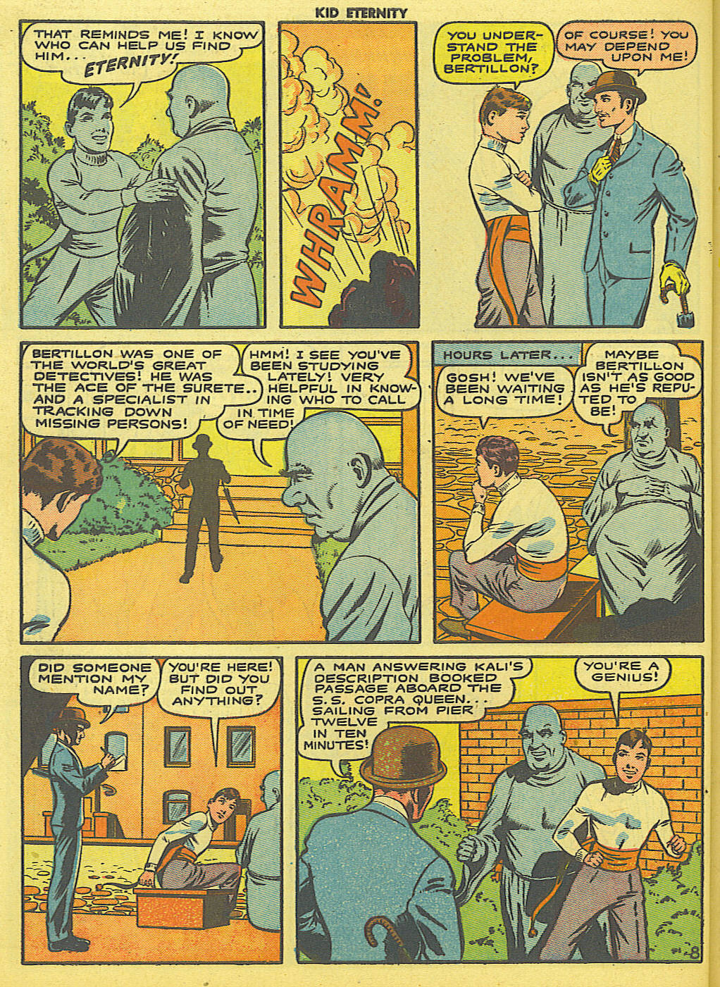 Read online Kid Eternity (1946) comic -  Issue #1 - 42
