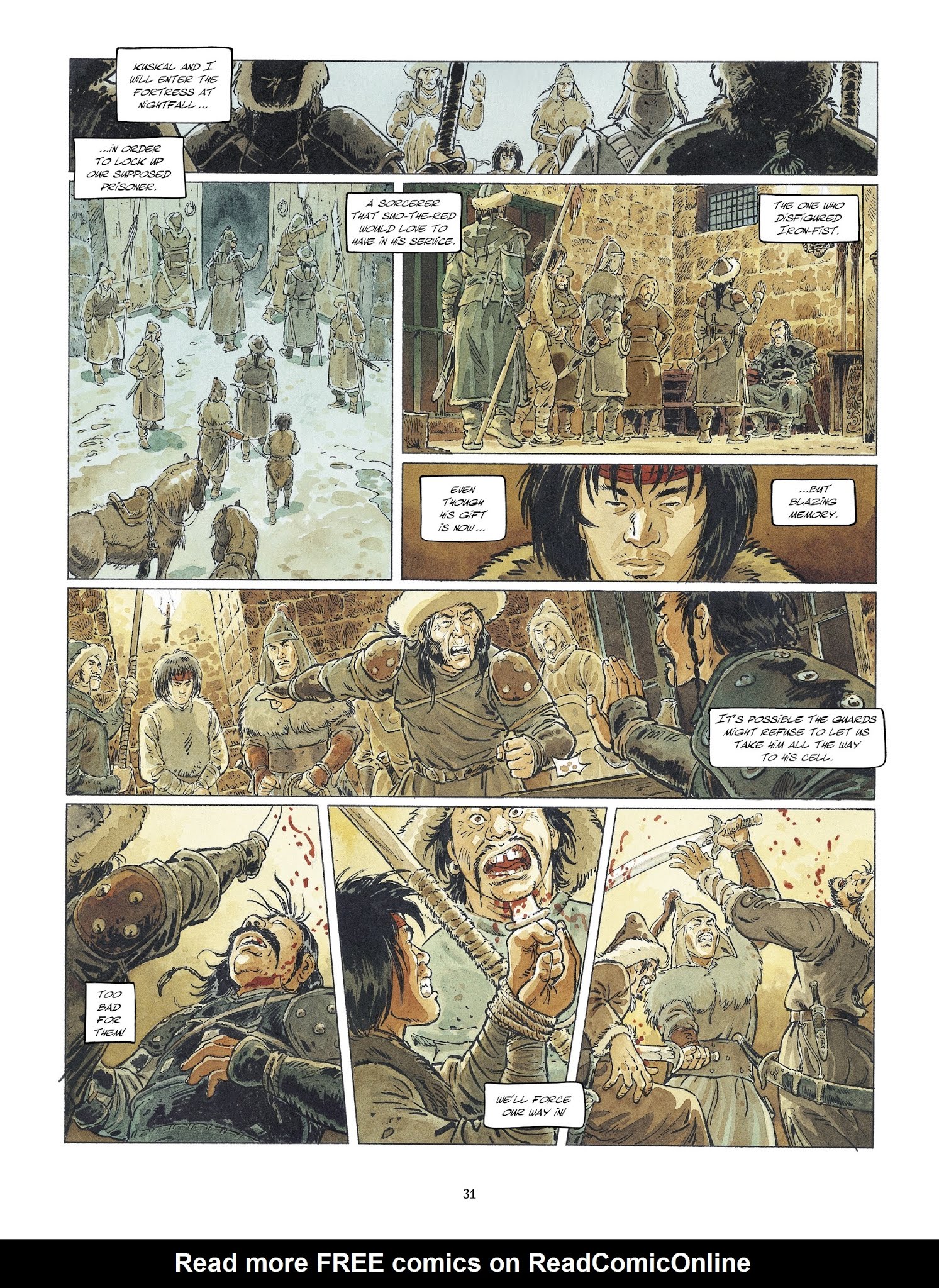 Read online White Claw comic -  Issue #2 - 33