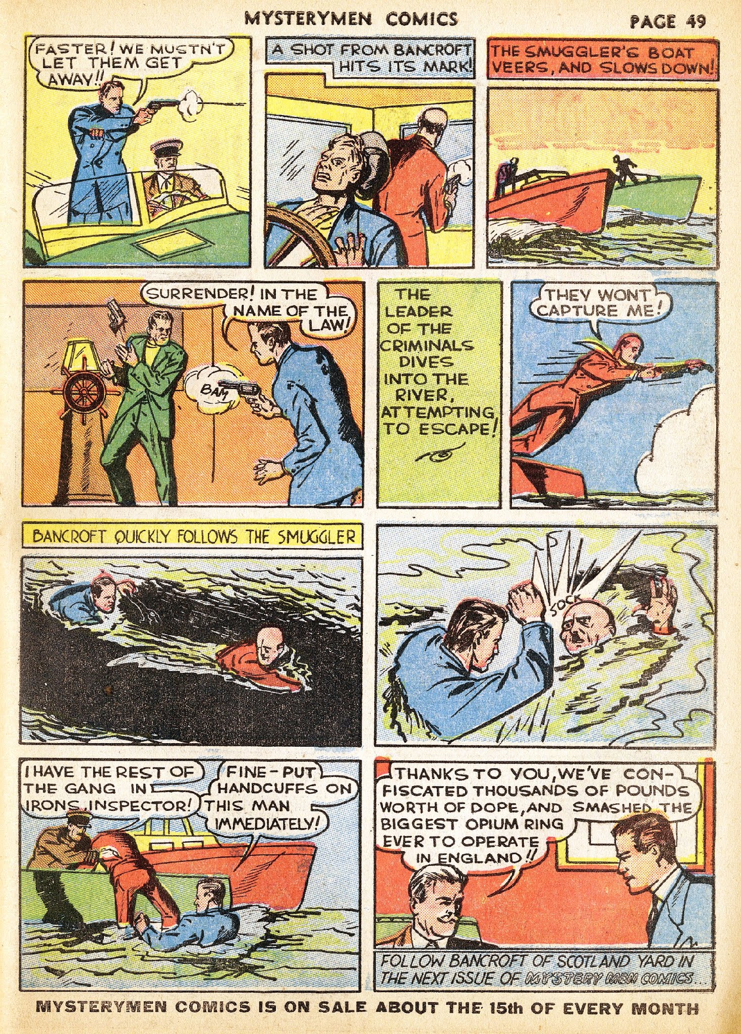 Read online Mystery Men Comics comic -  Issue #4 - 51