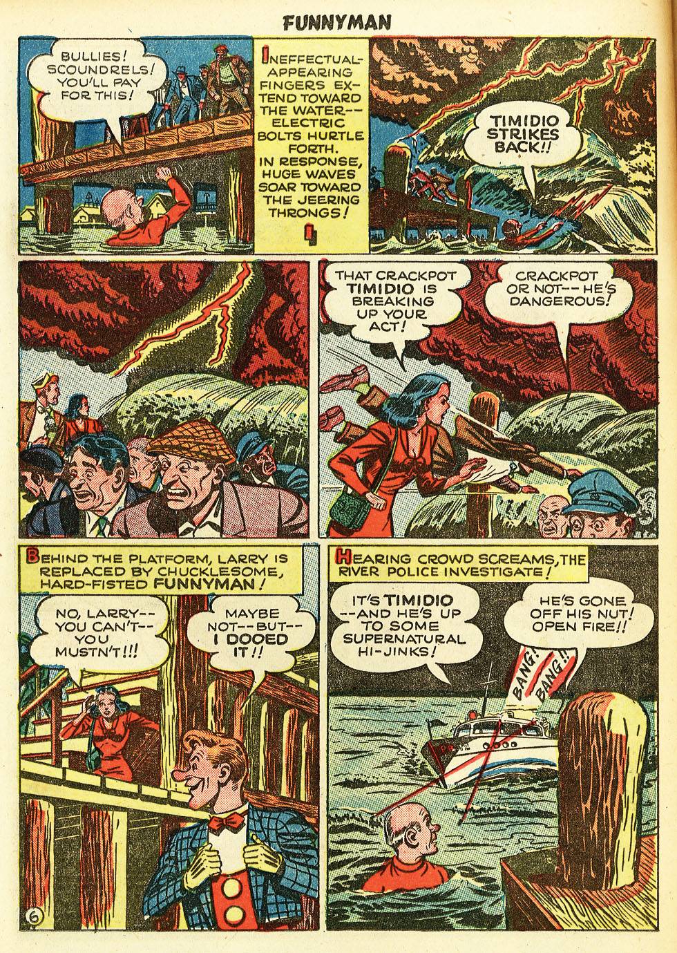 Read online Funnyman comic -  Issue #3 - 8