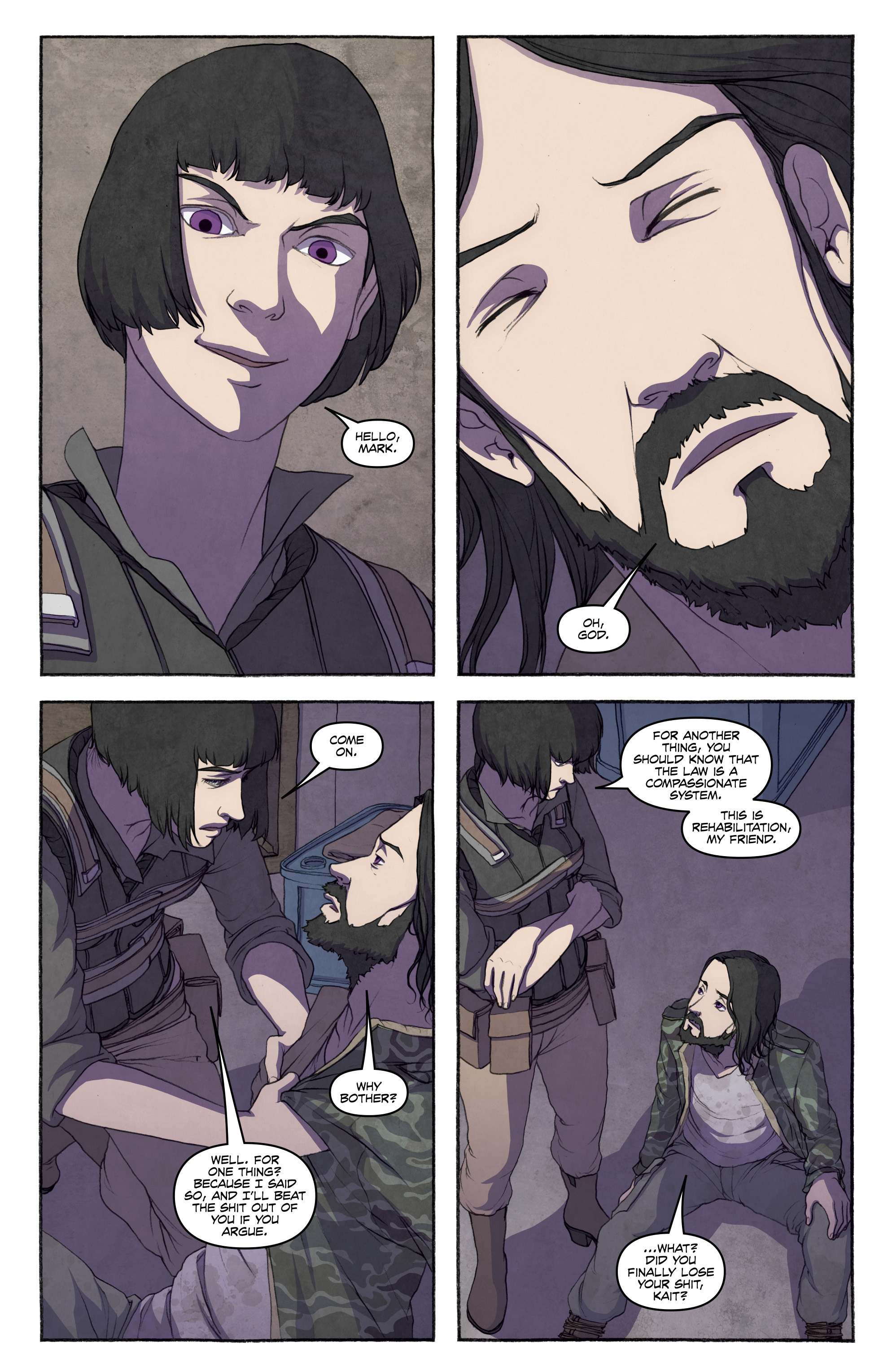 Read online FreakAngels comic -  Issue #6 - 55