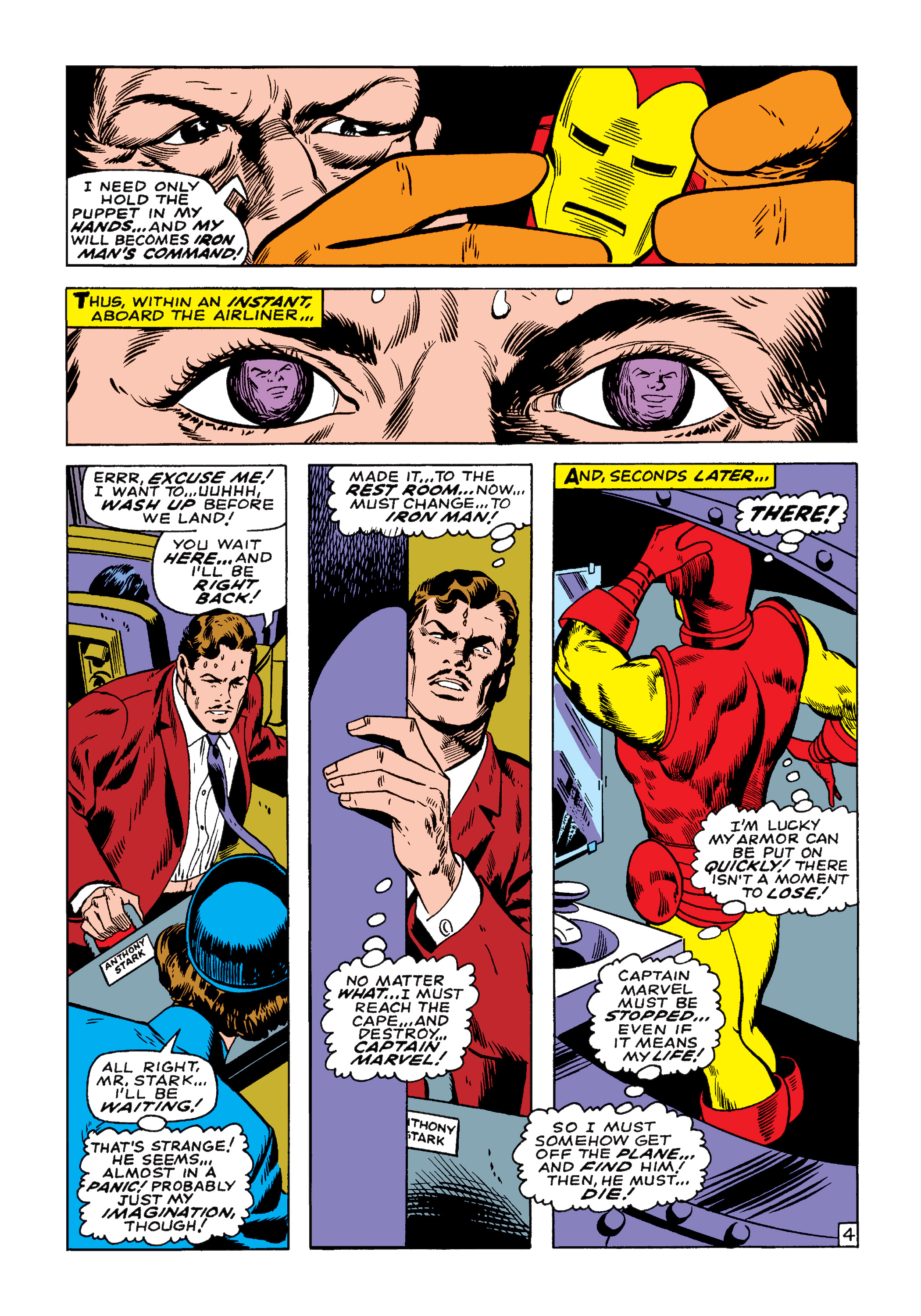 Read online Marvel Masterworks: Captain Marvel comic -  Issue # TPB 2 (Part 1) - 96