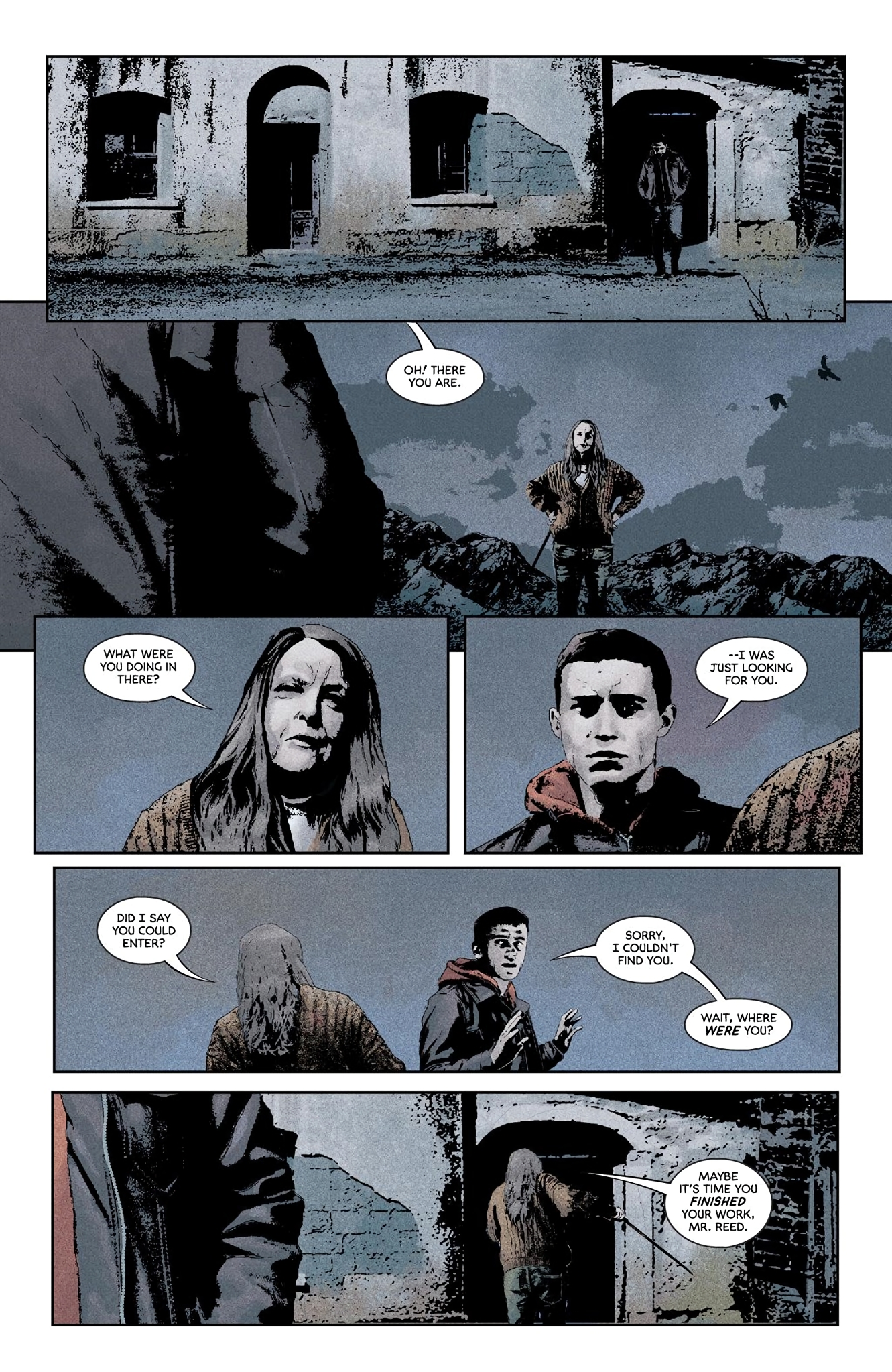 Read online Bone Orchard: The Passageway comic -  Issue # TPB - 51