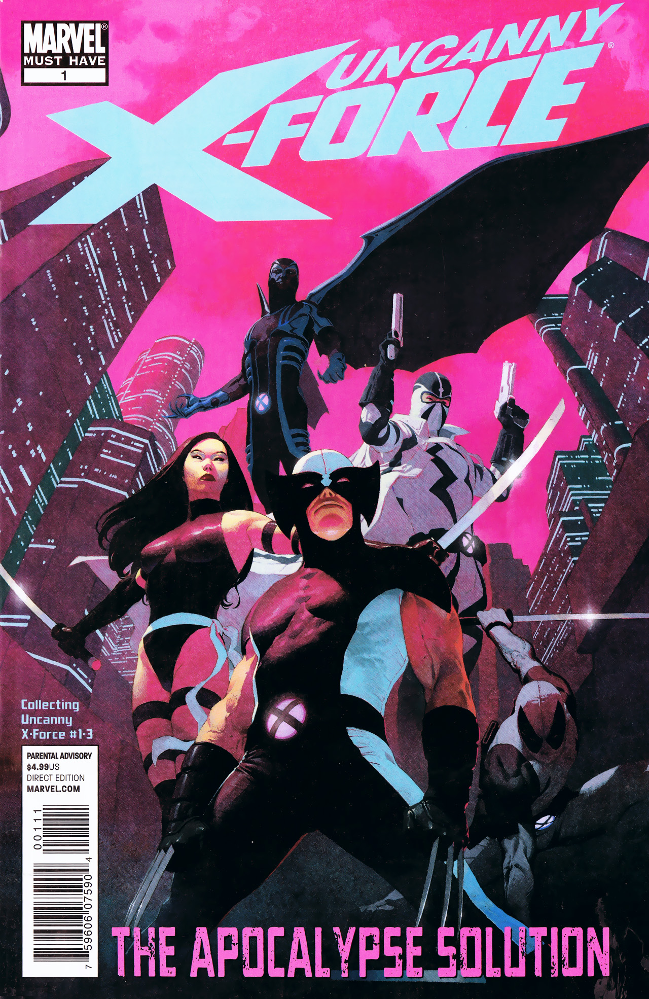 Read online Uncanny X-Force: The Apocalypse Solution comic -  Issue # Full - 1